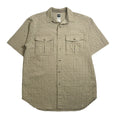 The North Face Plaid Short Sleeve Button Up Shirt M