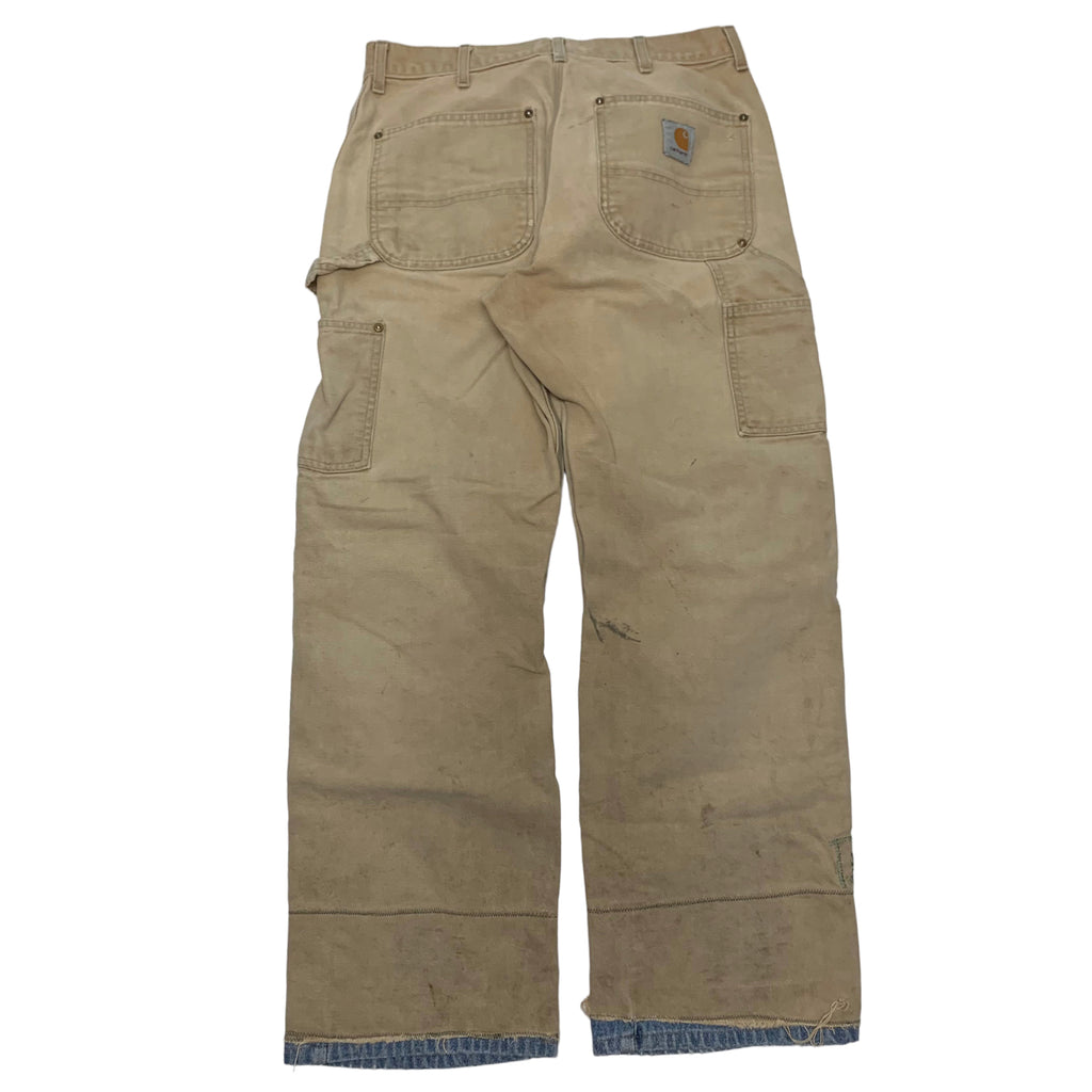 Carhartt Faded Tan Double Knee Denim 32x32