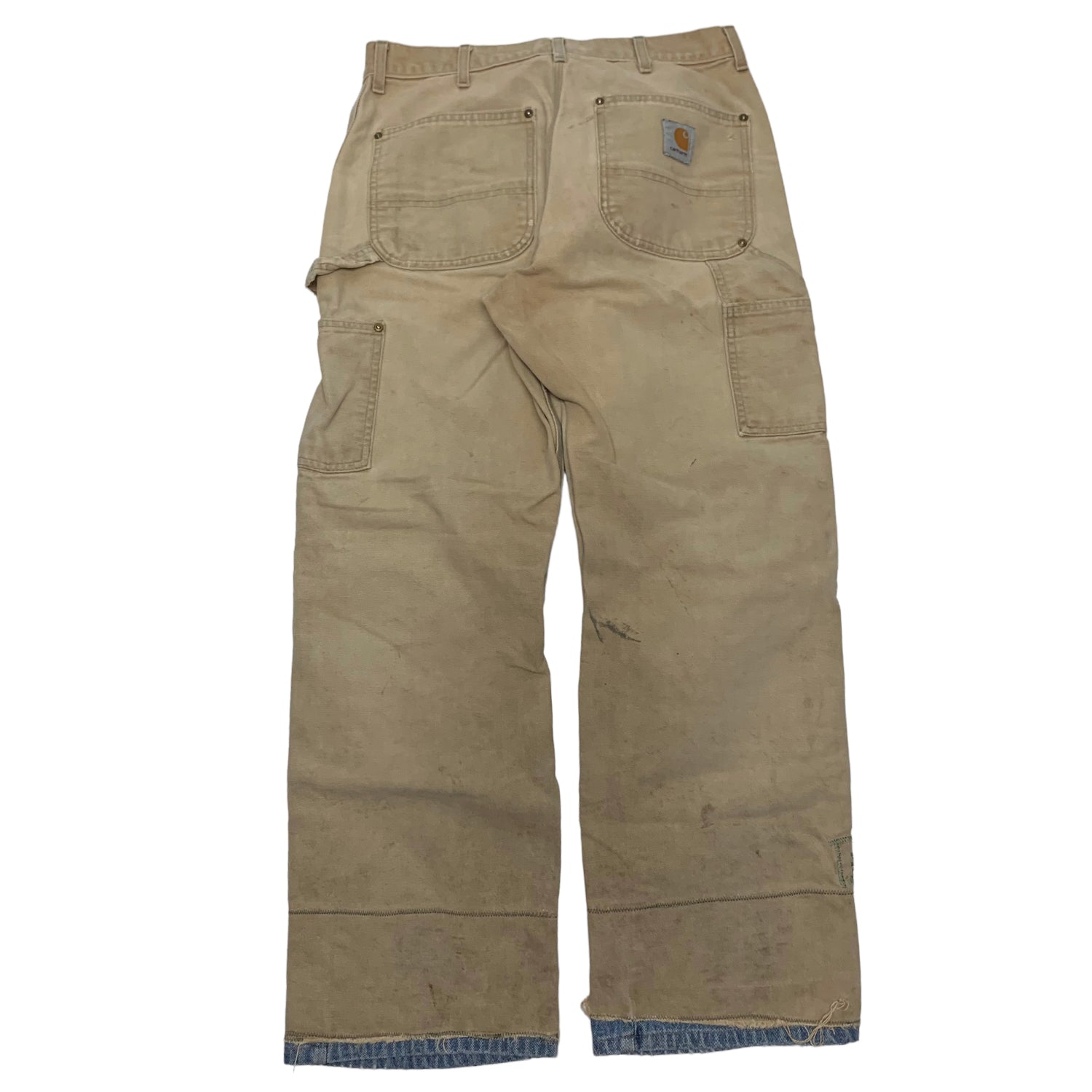 Carhartt Faded Tan Double Knee Denim 32x32