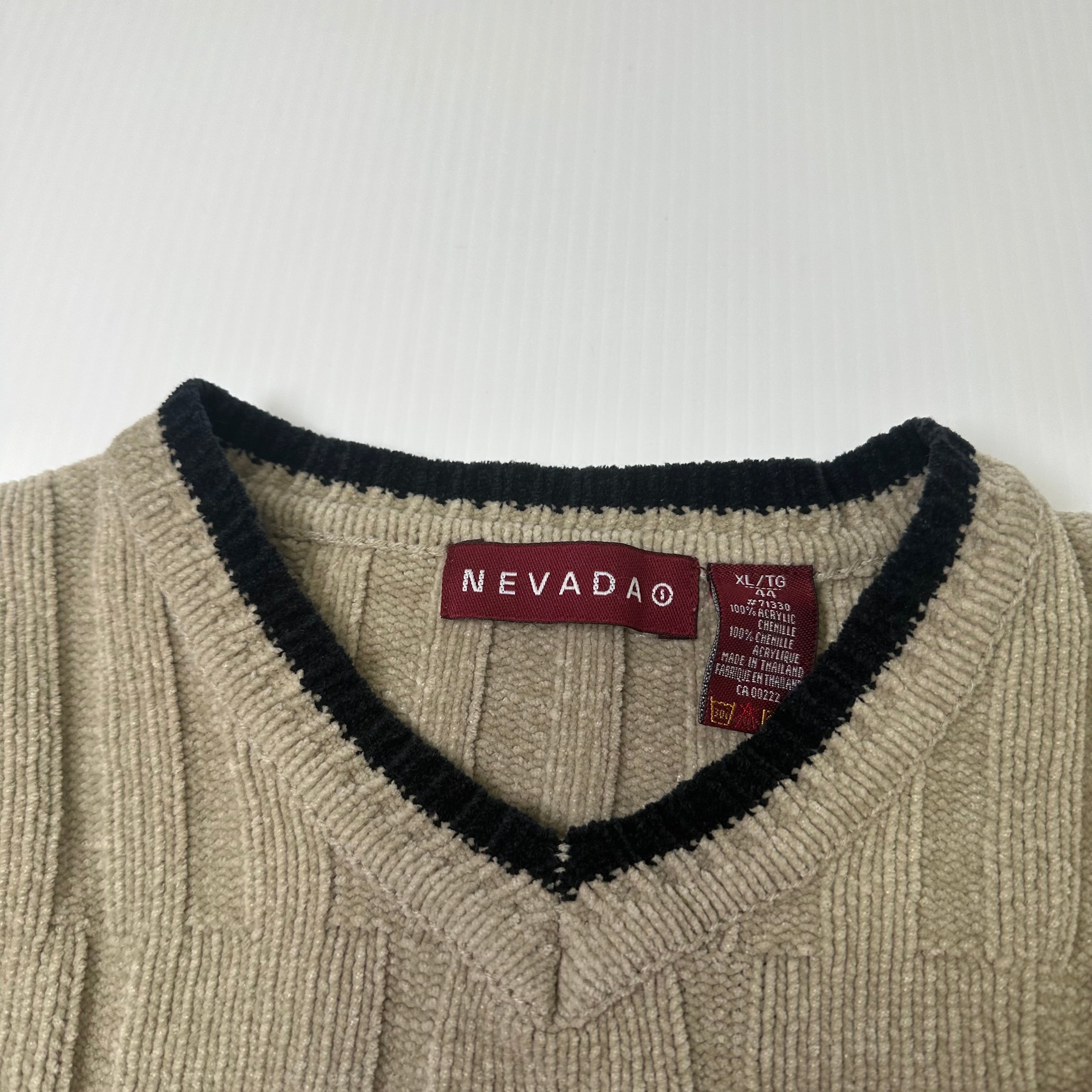 Vintage Nevada Fleece Sweater XL