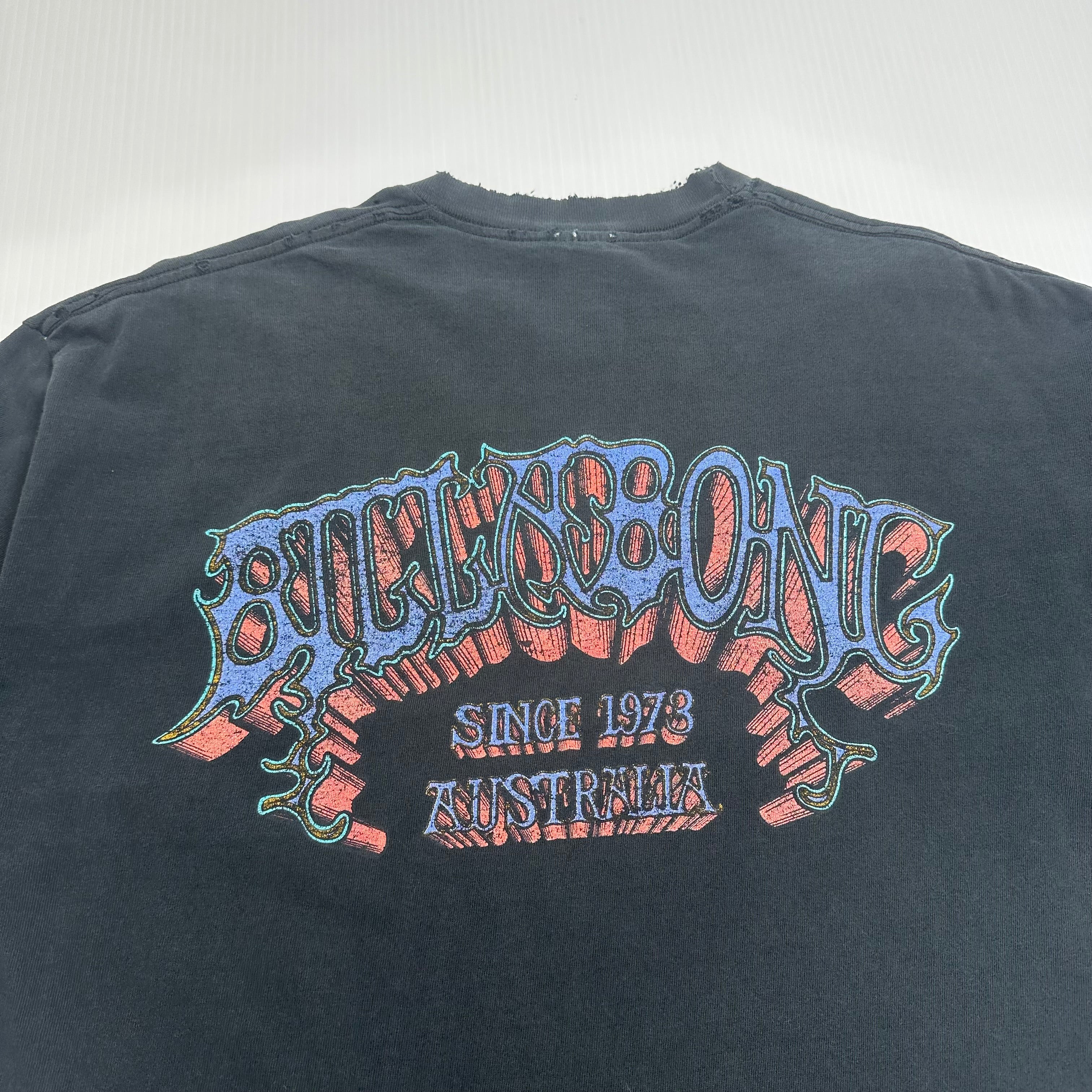 90s Billabong Australia Distressed Surf Tee L