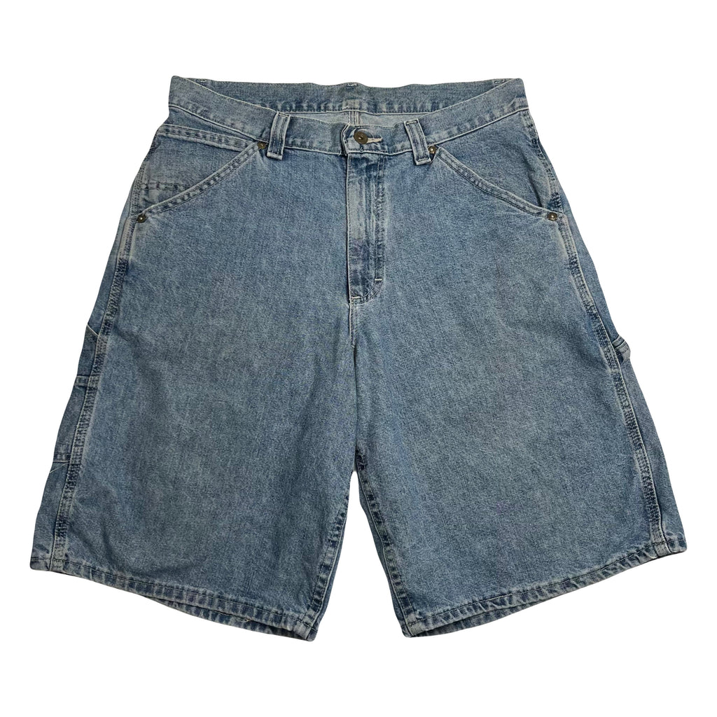 Vintage Lee Dungarees Denim Carpenter Shorts 34