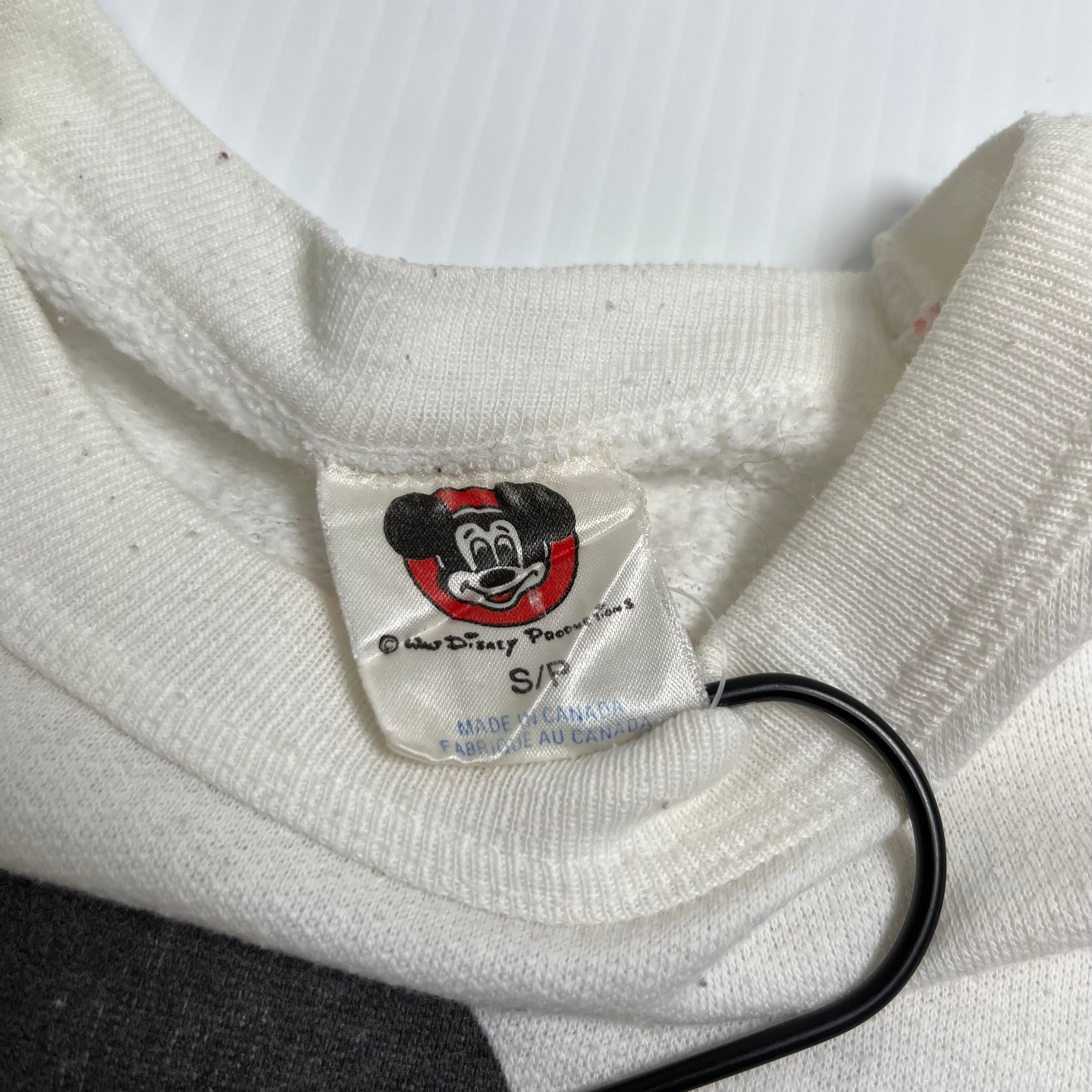 Vintage Disney Mickey Mouse Graphic Crewneck S