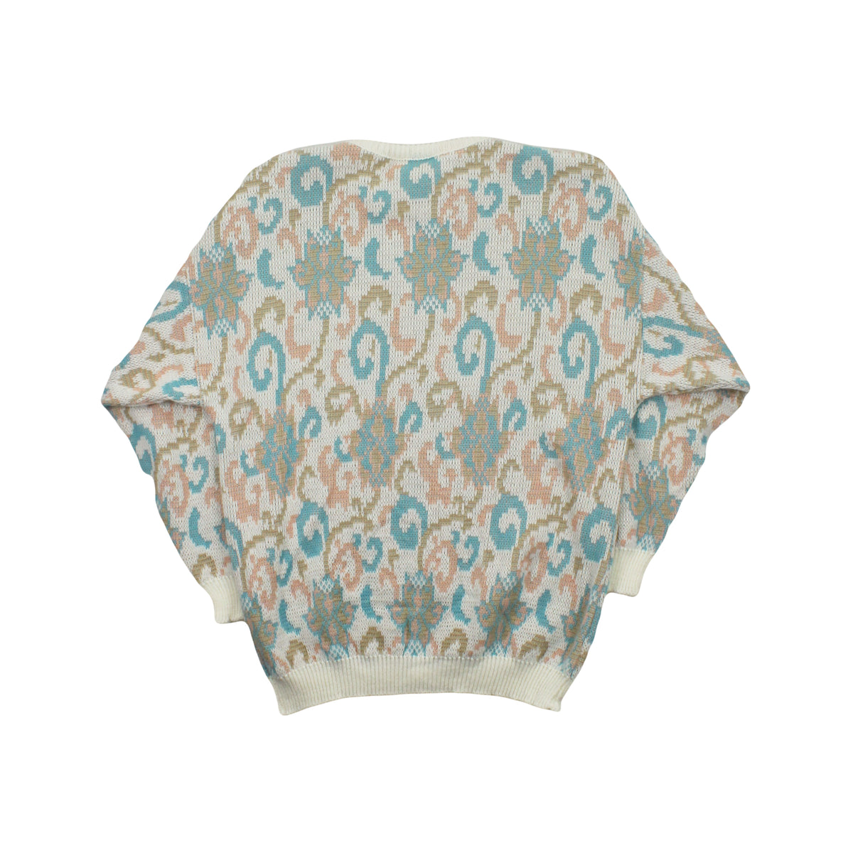 Vintage Savannah Pattern Knit Sweater M
