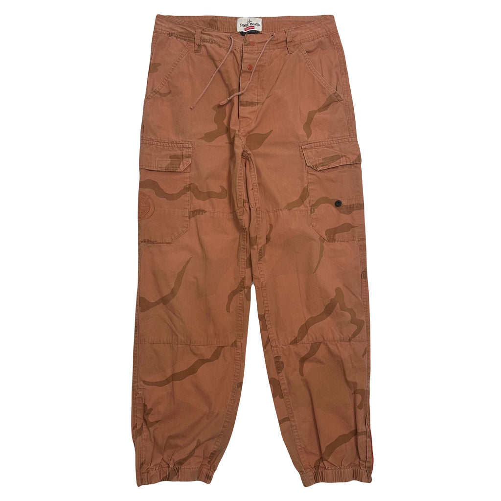 Stone Island x Supreme Camo Cargo Pants 31
