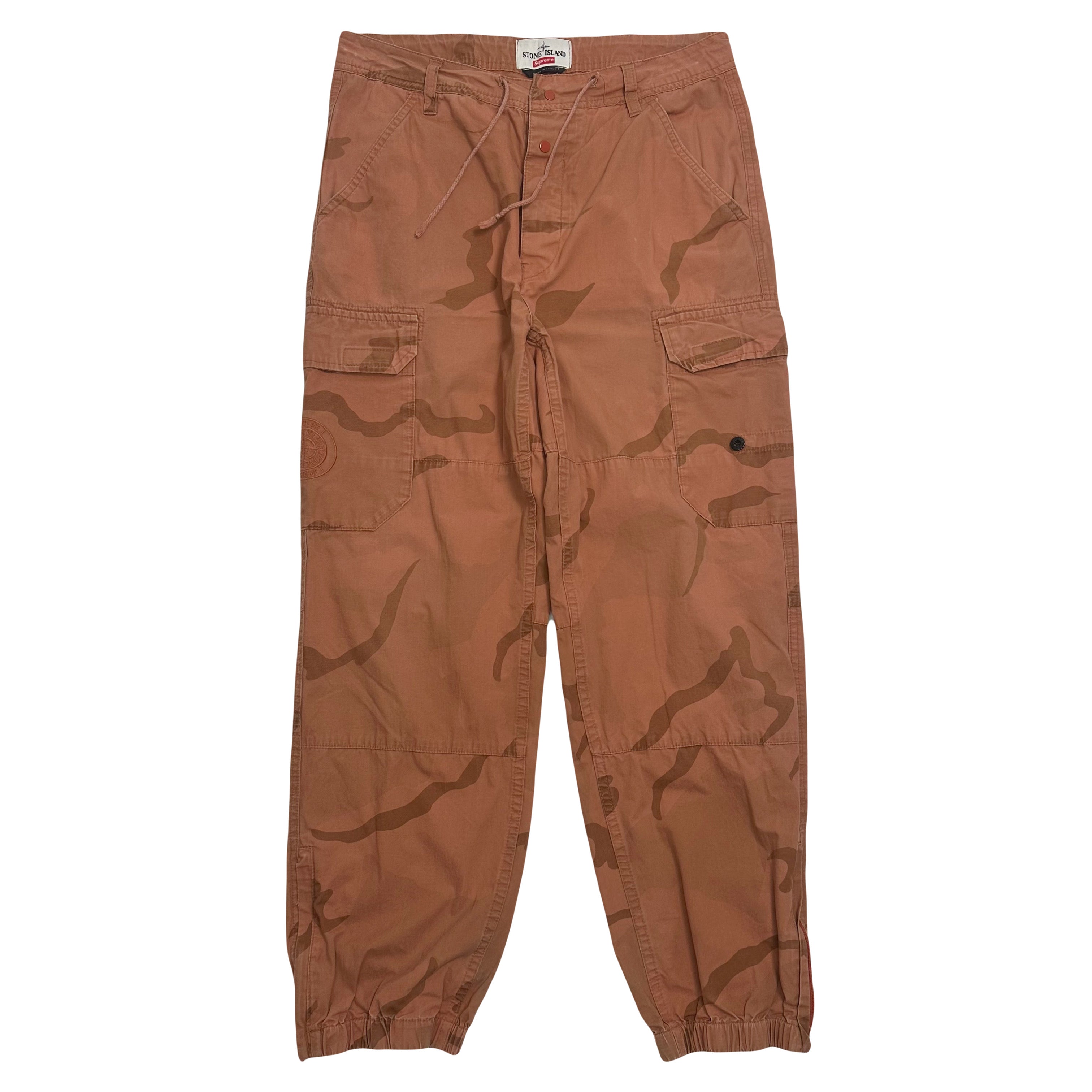 Stone Island x Supreme Camo Cargo Pants 31