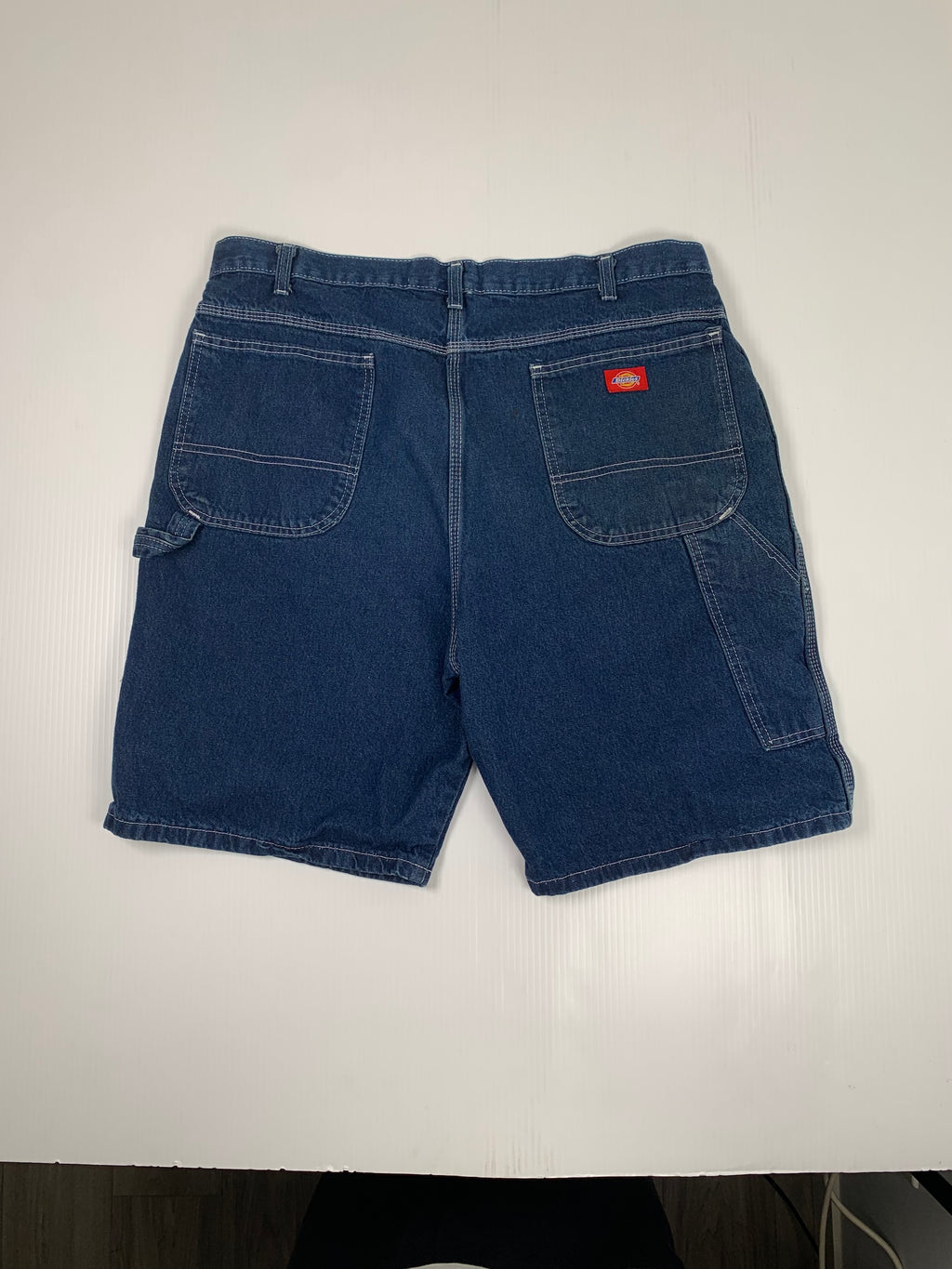 Vintage Dickies Dark Wash Carpenter Denim Shorts 36