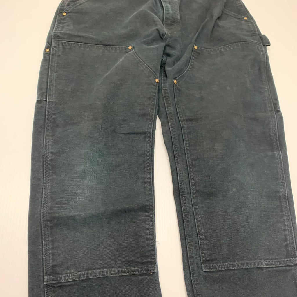 Carhartt Black Double Knee Denim 36x32 0411