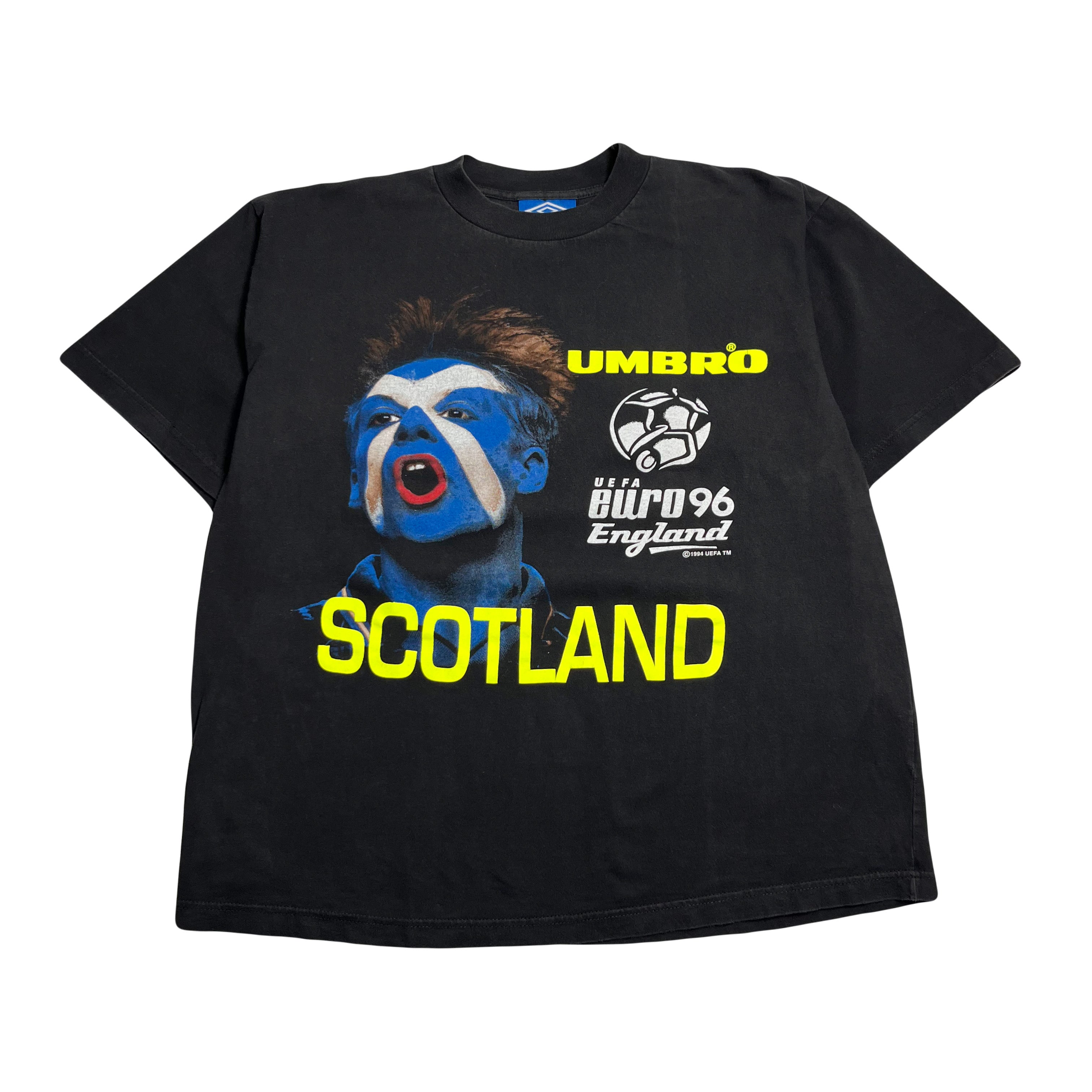 Euro 96 Umbro Scotland Graphic Tee L