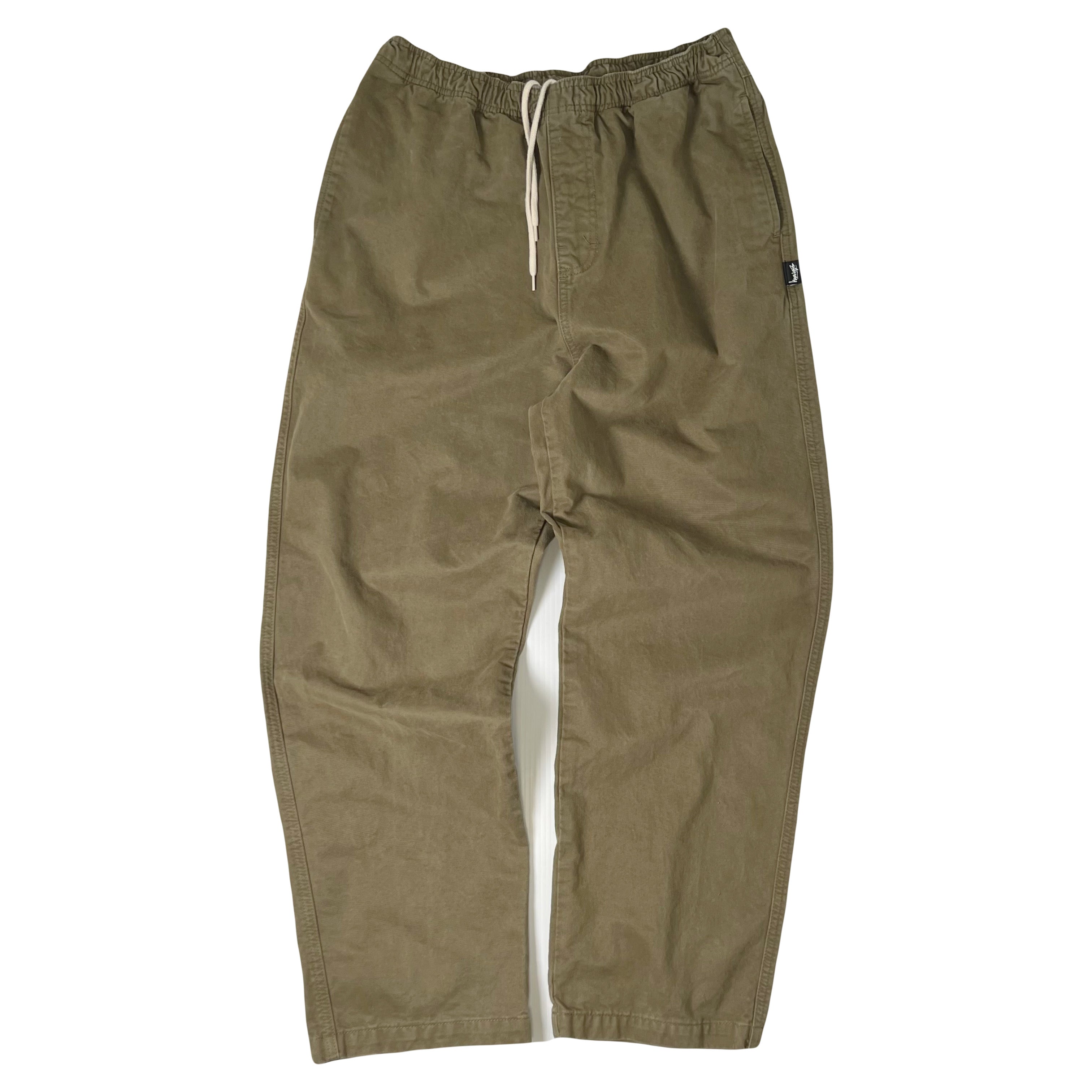 Stussy Twill Drawstring Baggy Pants XL