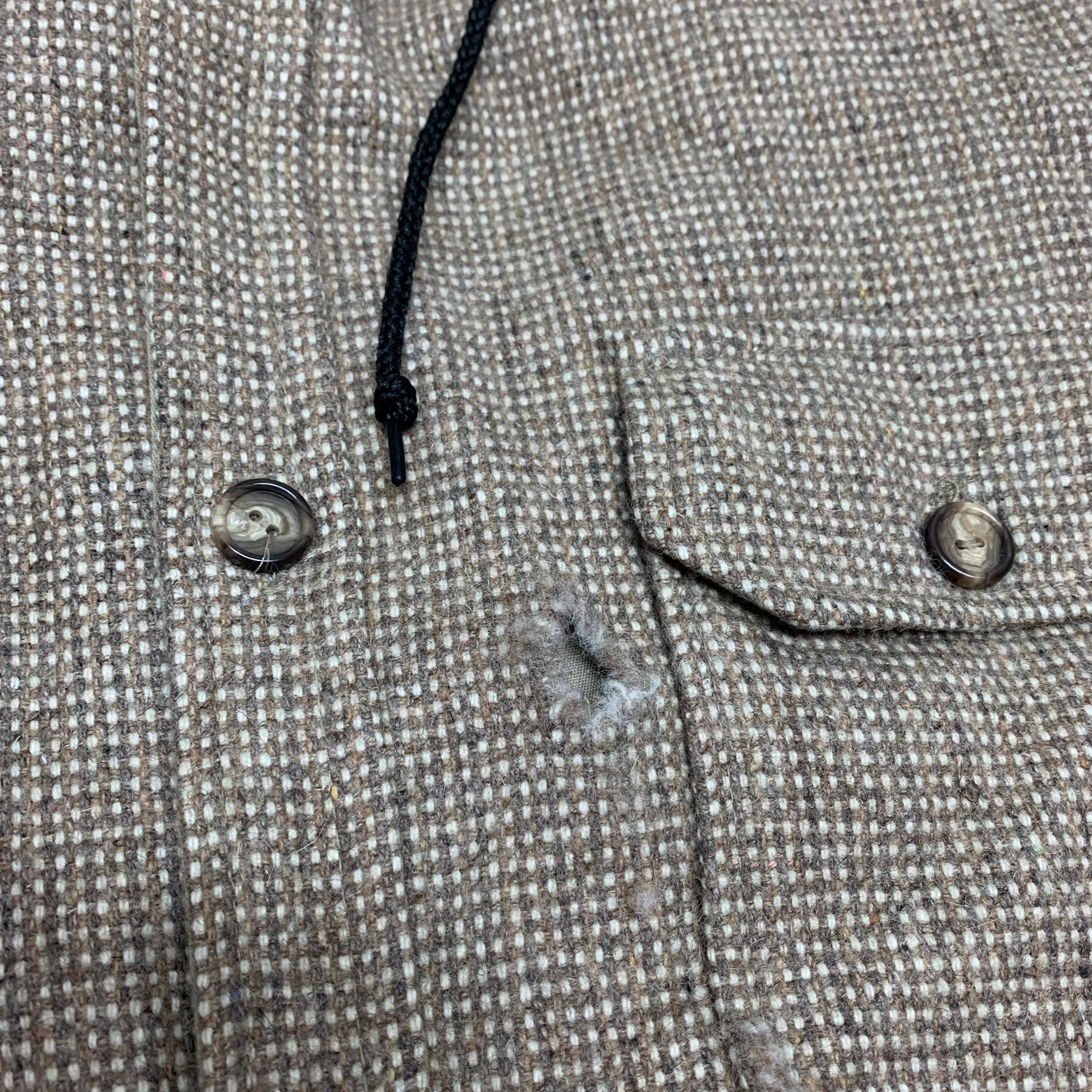 Vintage The Bay Wool Overcoat M
