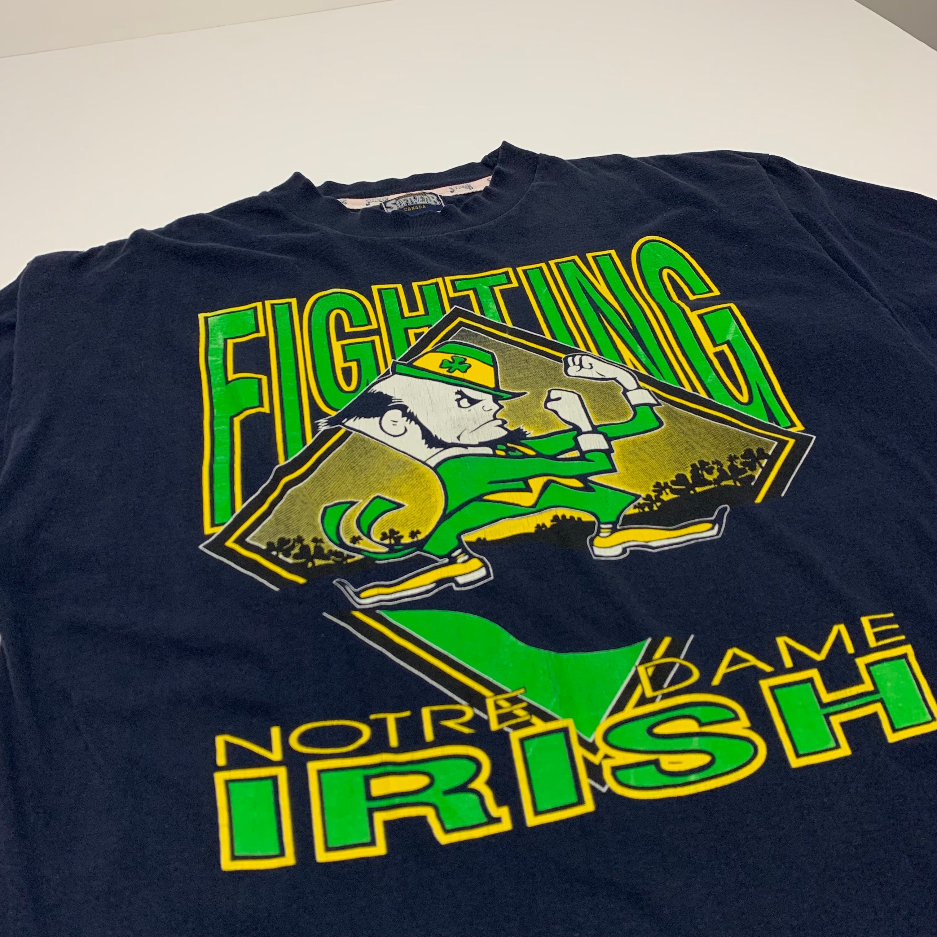 Vintage Notre Dame Fighting Irish Tee XL