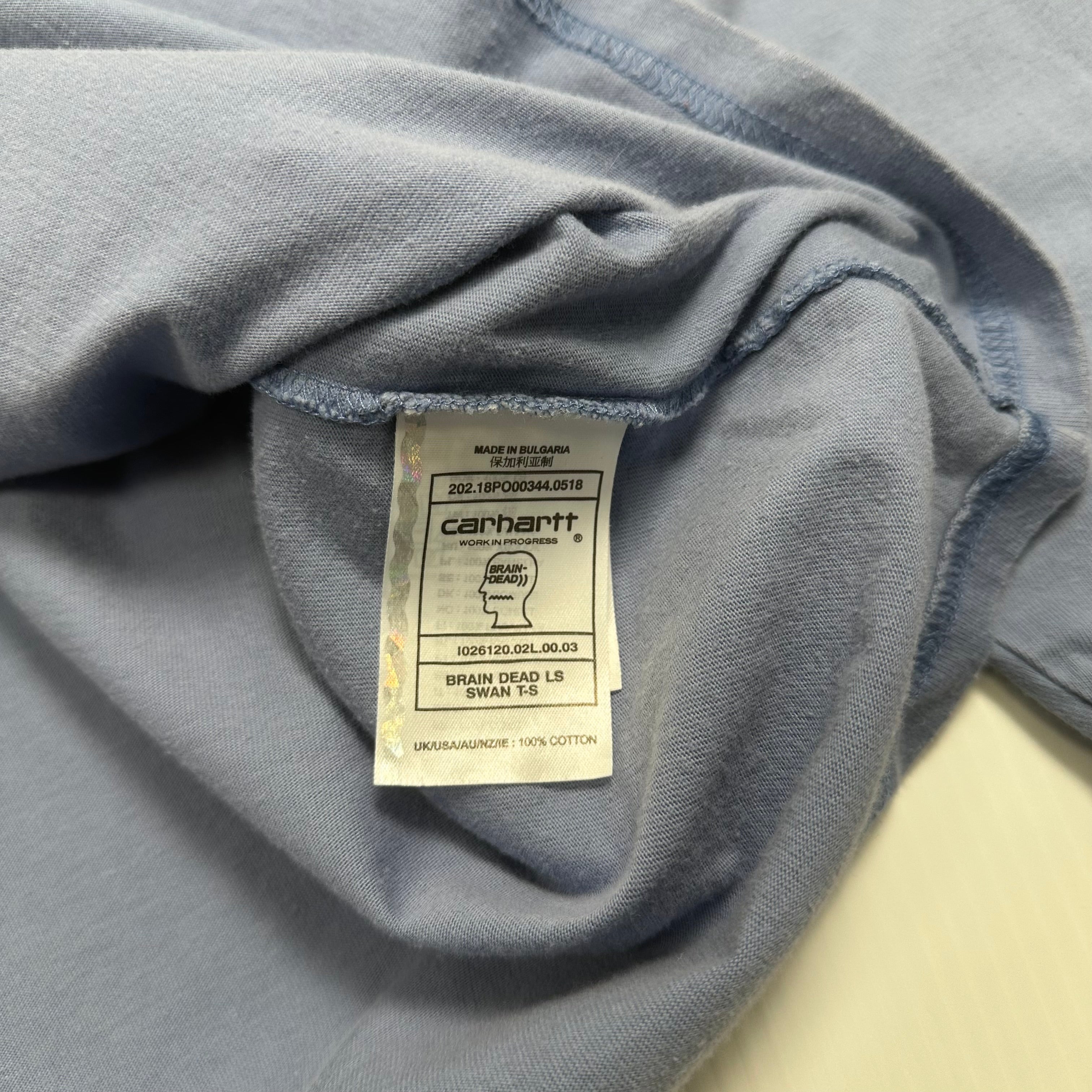 Brain Dead x Carhartt W.I.P. Swan Longleeve Shirt XL