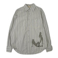 Y2K Ecko Unltd. Pinstripe Girls Button Up Shirt S