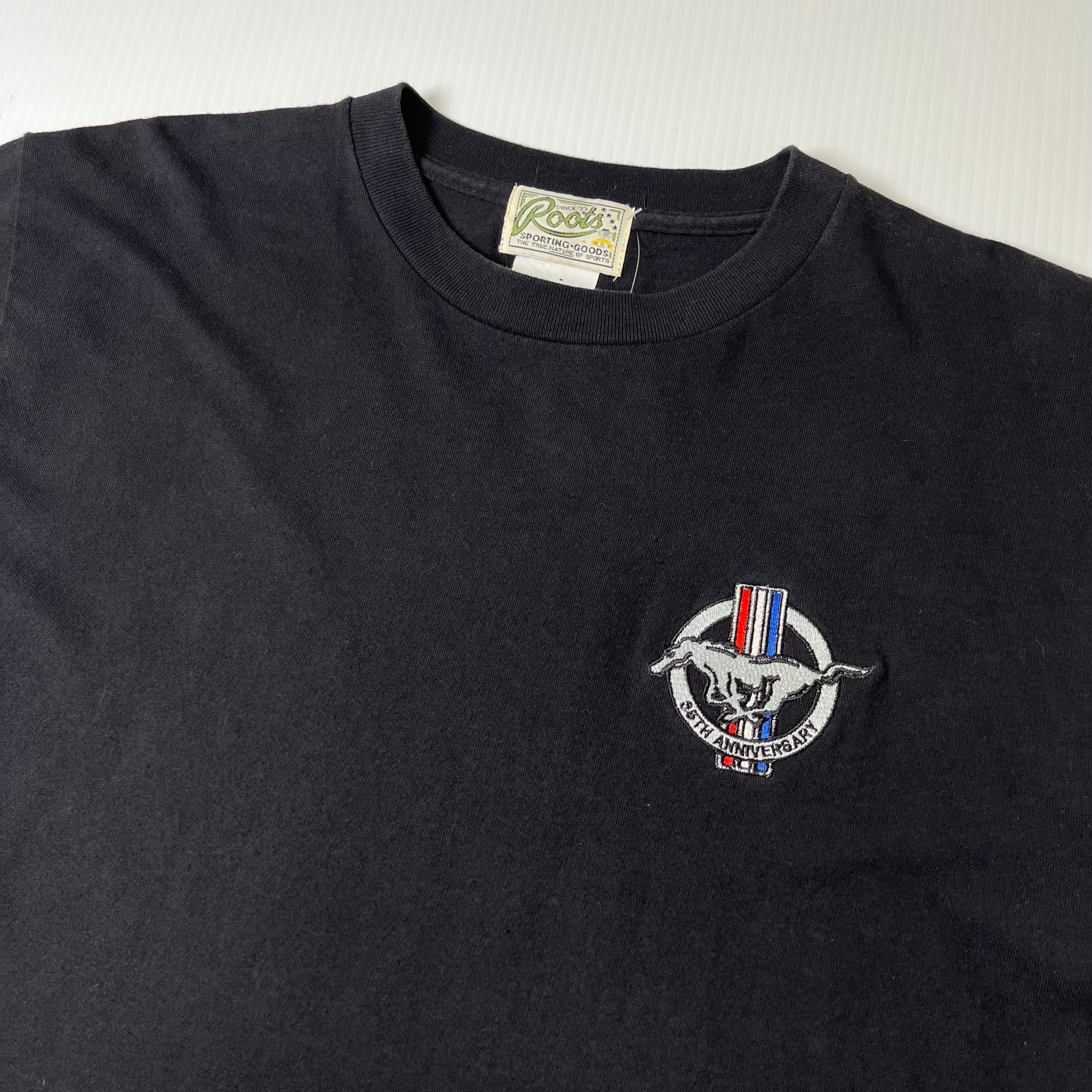 Vintage Roots Ford Mustang 35th Anniversary Tee M