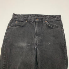 Load image into Gallery viewer, Vintage Black Levi’s Orange Tab 506 33x26
