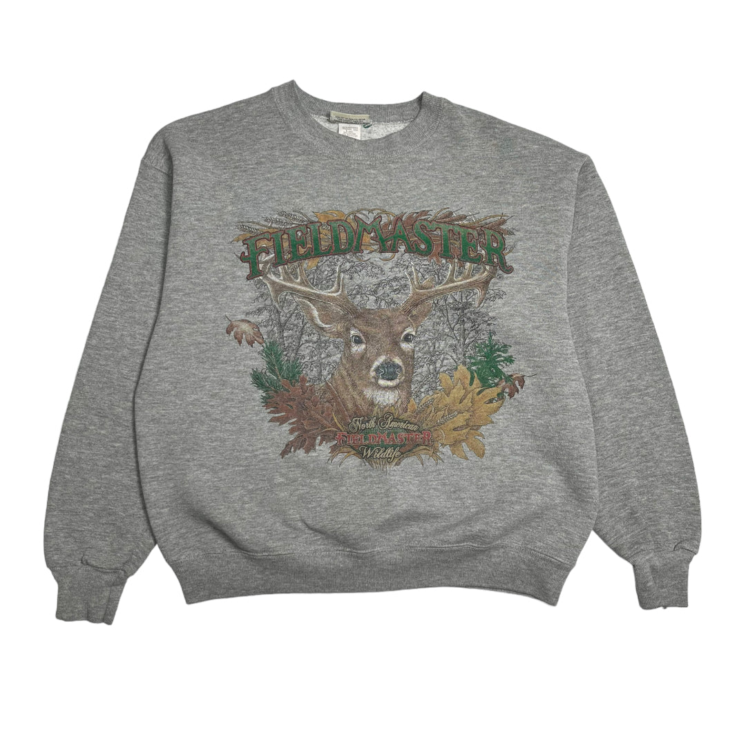 Vintage Fieldmaster Buck Crewneck M