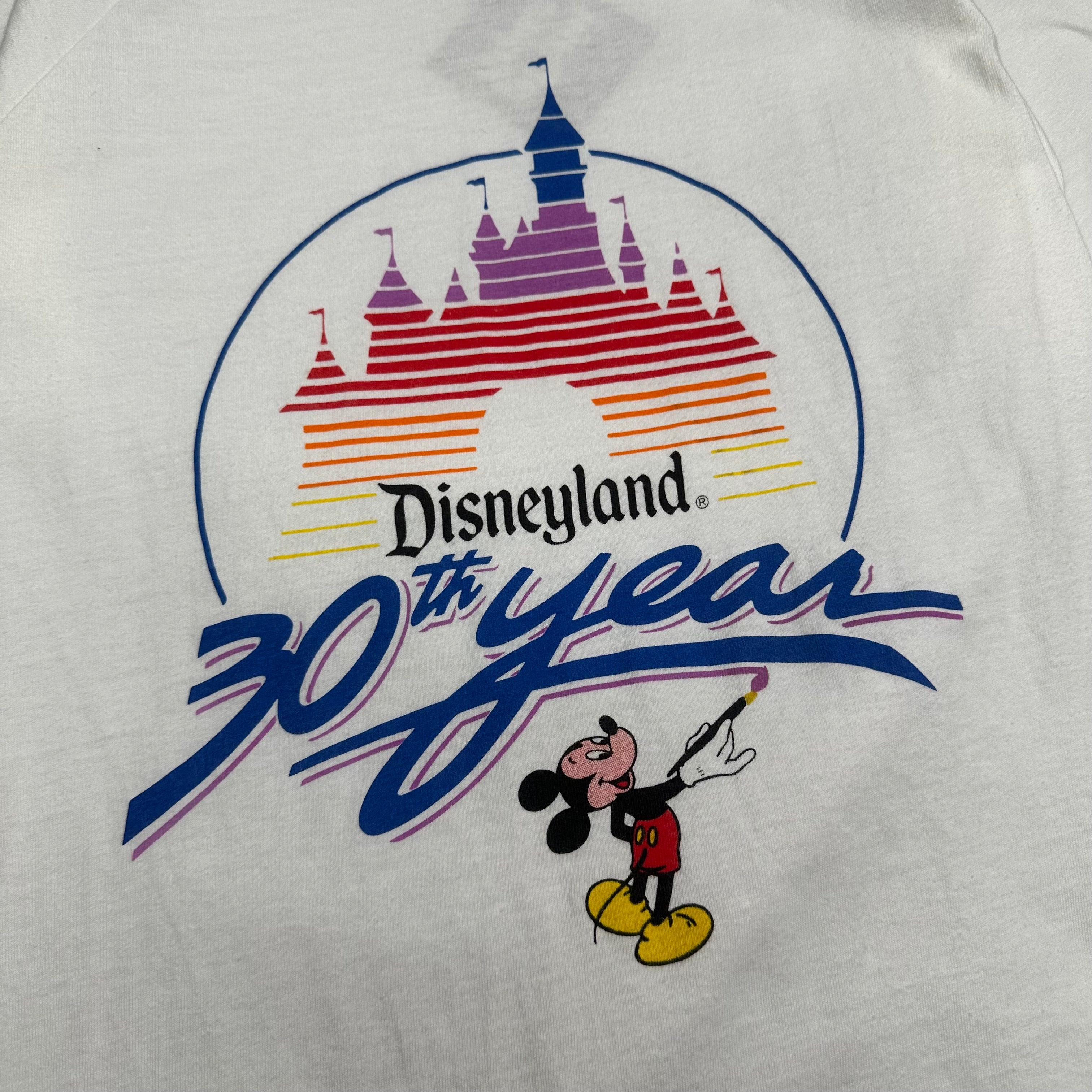 80s Disneyland 20th Year Anniversary Tee S