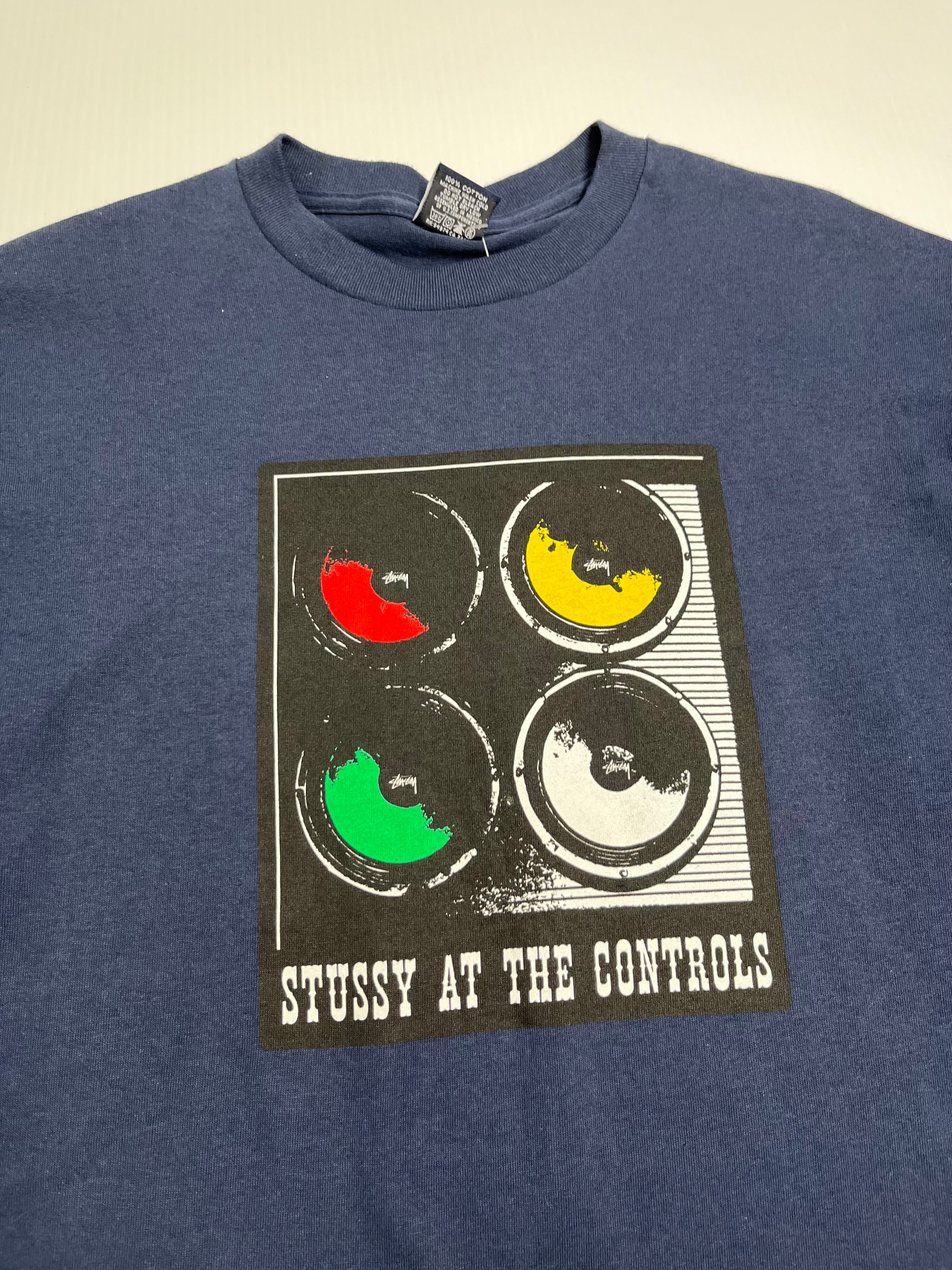 Stüssy At The Controls Graphic Tee L