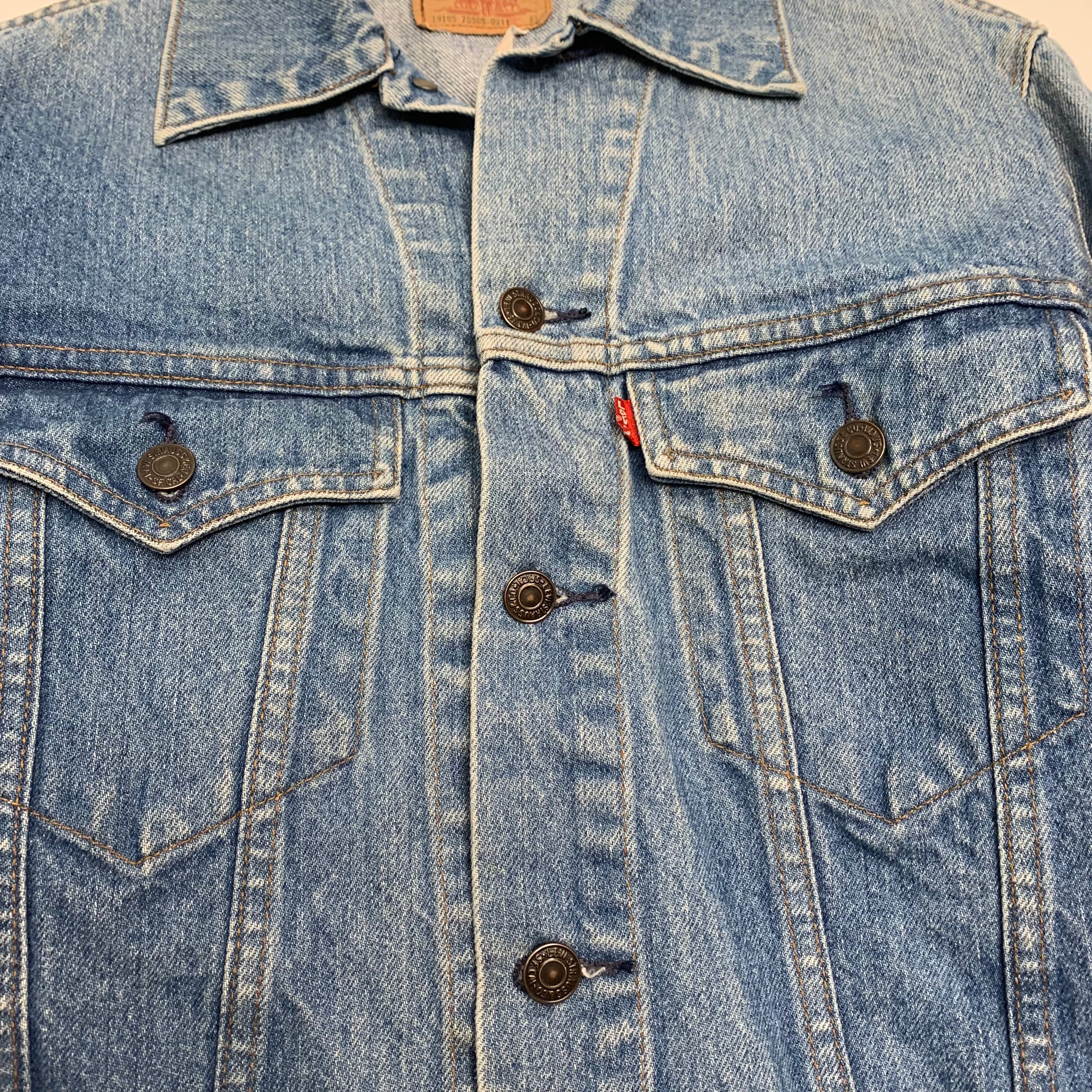 Vintage Light Wash Levi’s Denim Jacket S