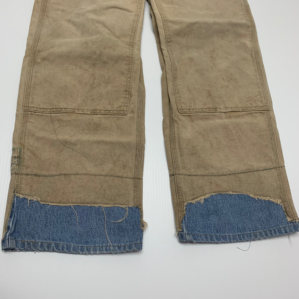 Carhartt Faded Tan Double Knee Denim 32x32
