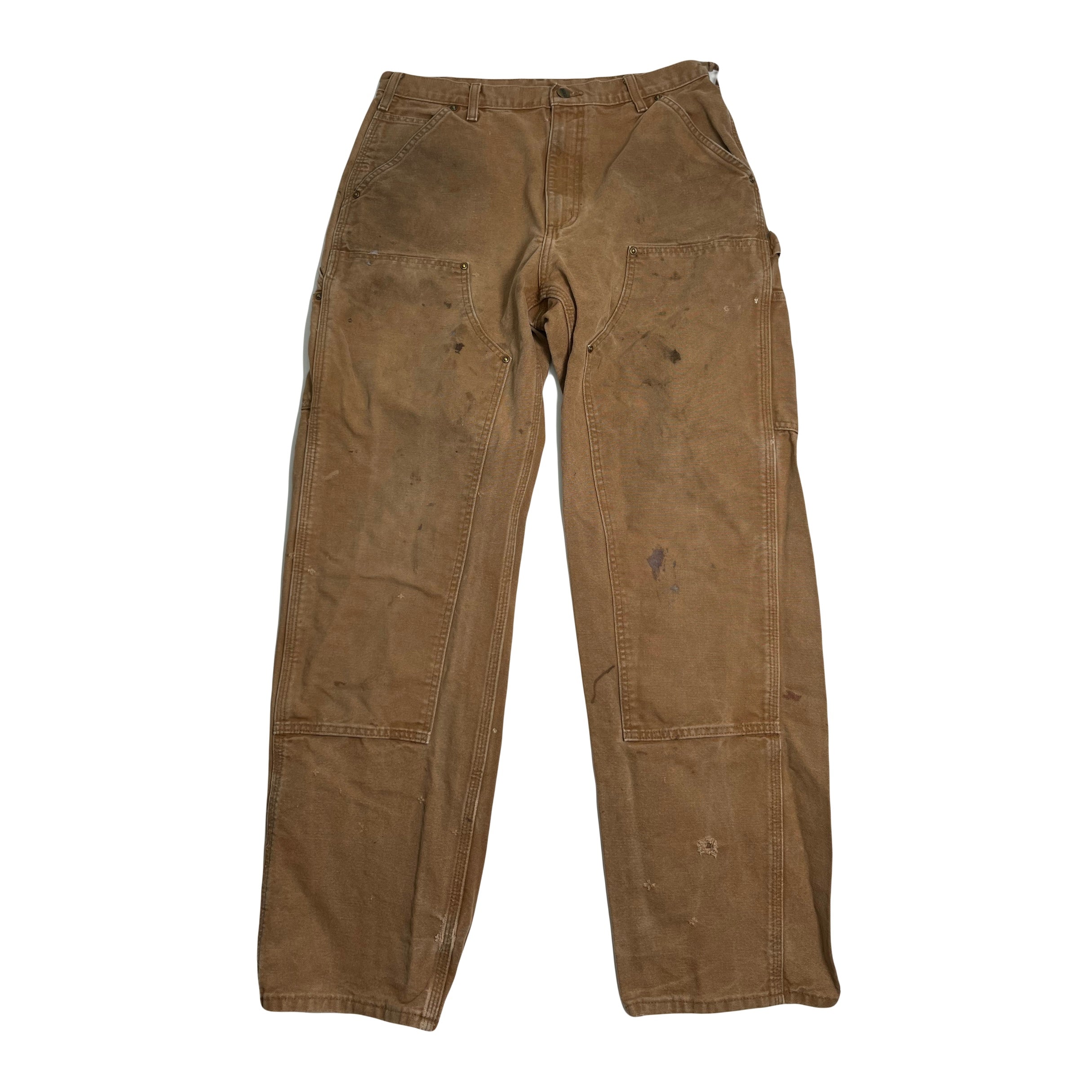 Vintage Distressed Carhartt Double Knee Pants 34