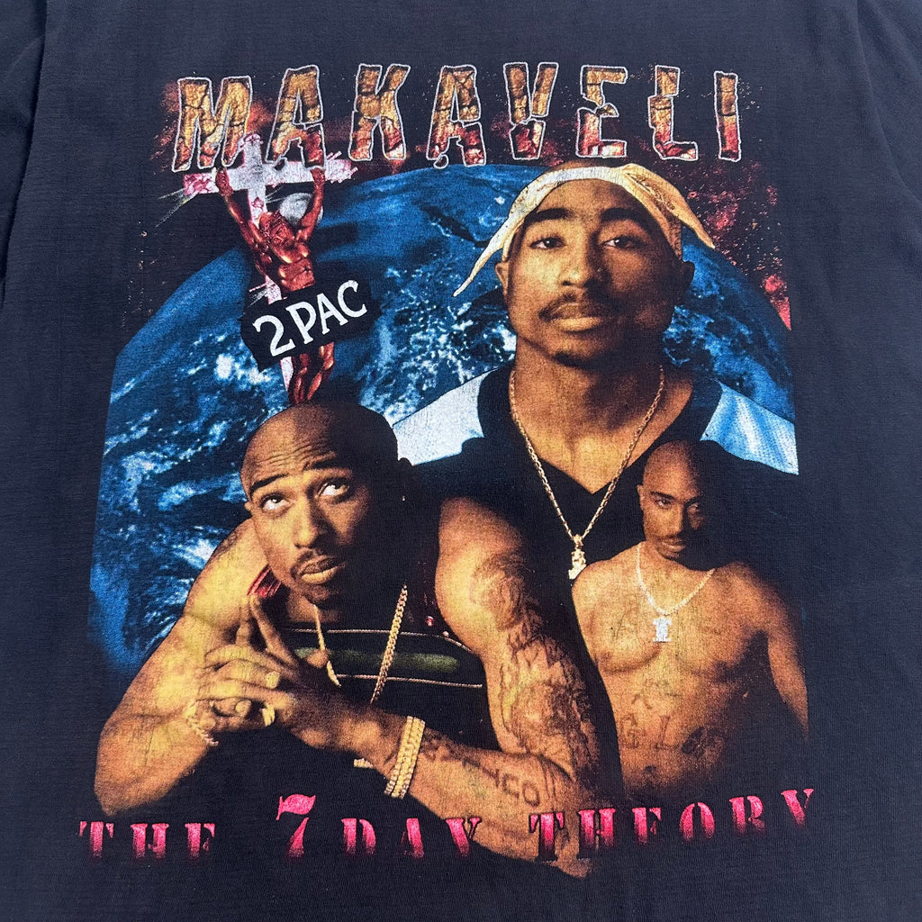 2Pac Makaveli Rap Tee L