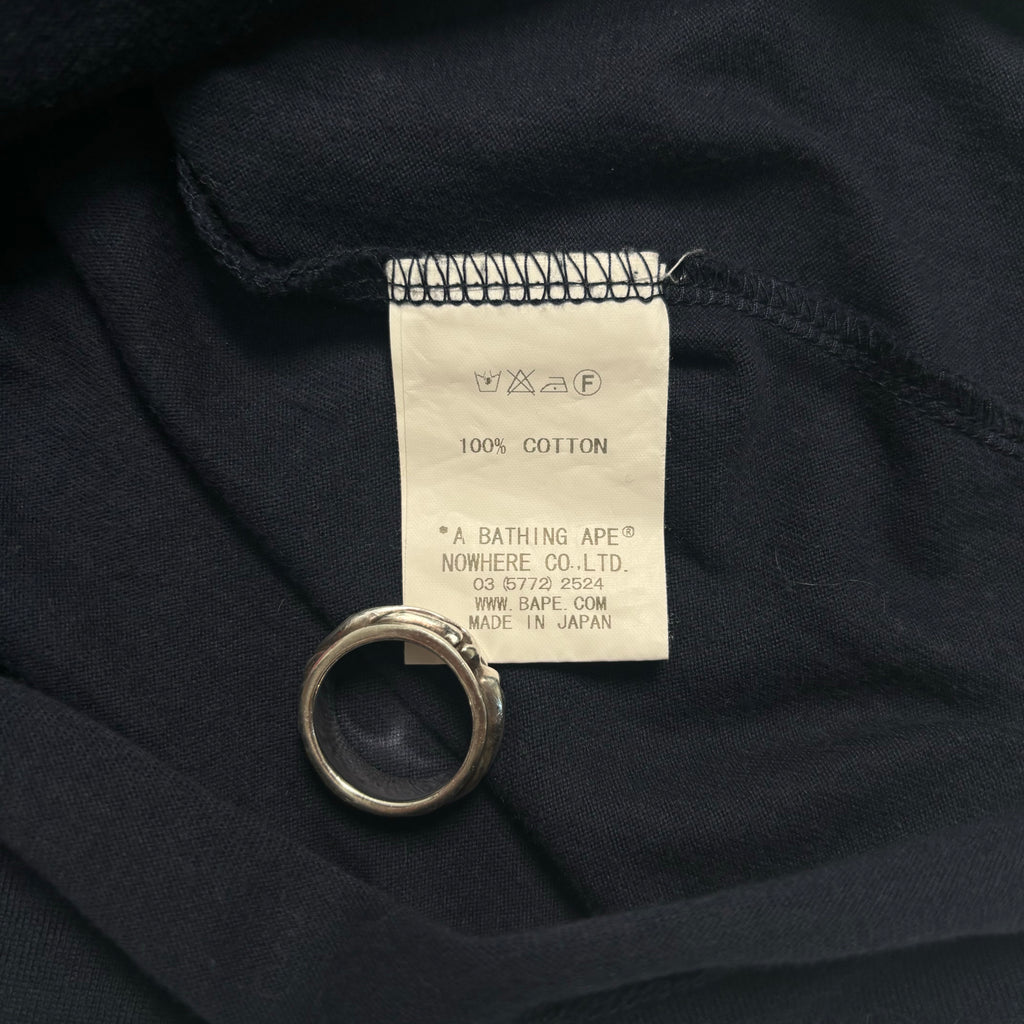 A Bathing Ape Patch Letters Tee L