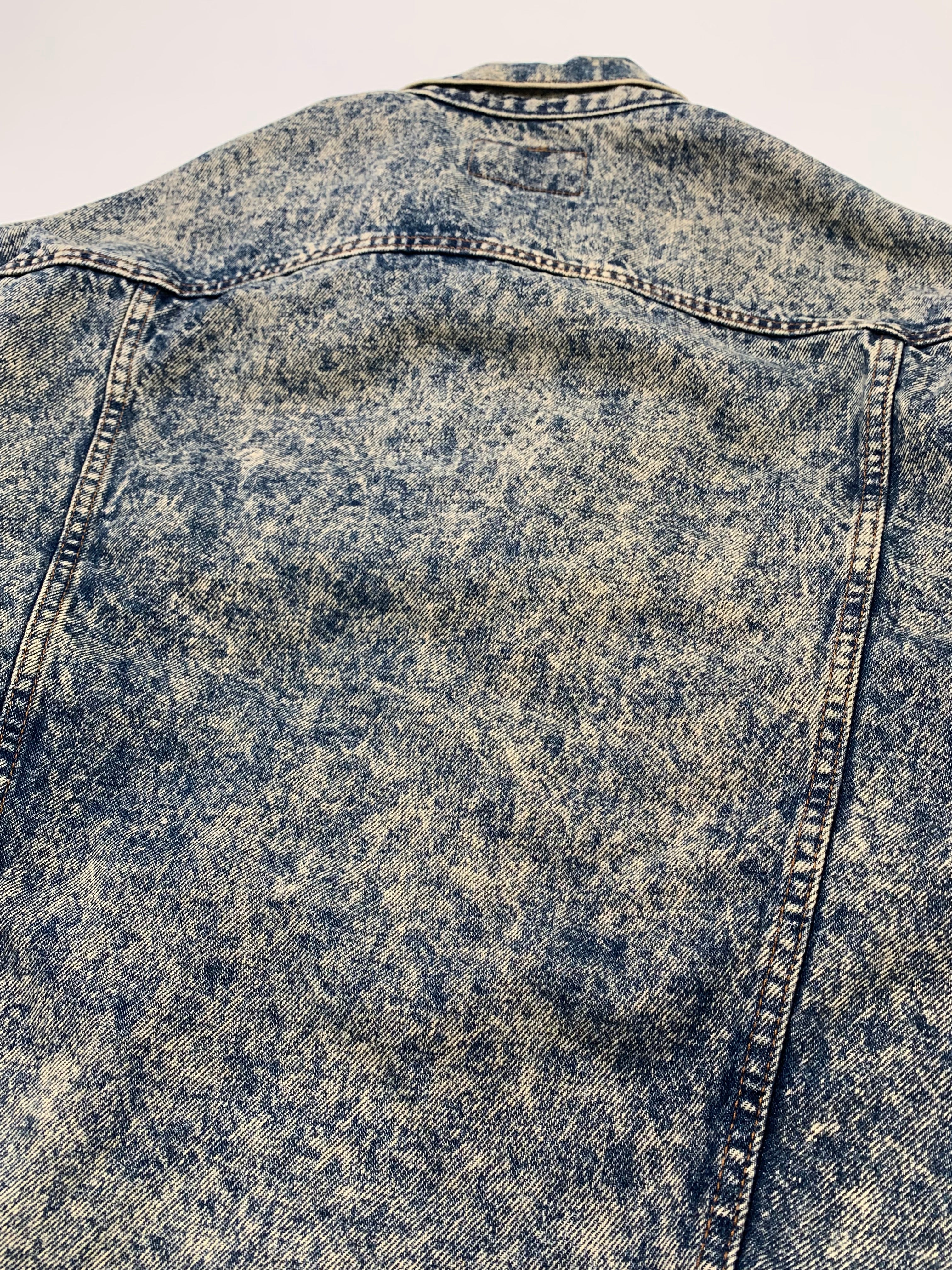 Vintage Levi's Acid Wash Denim Jacket XL