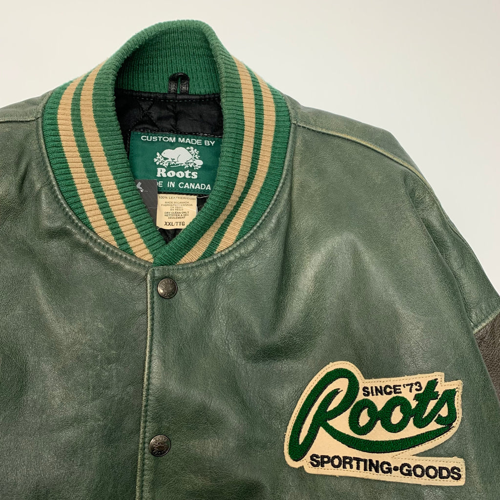 Vintage Roots Built Tough Varsity Jacket