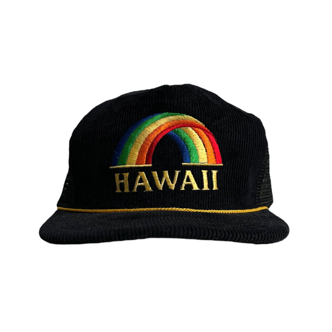 80s Hawaii Corduroy Trucker Hat