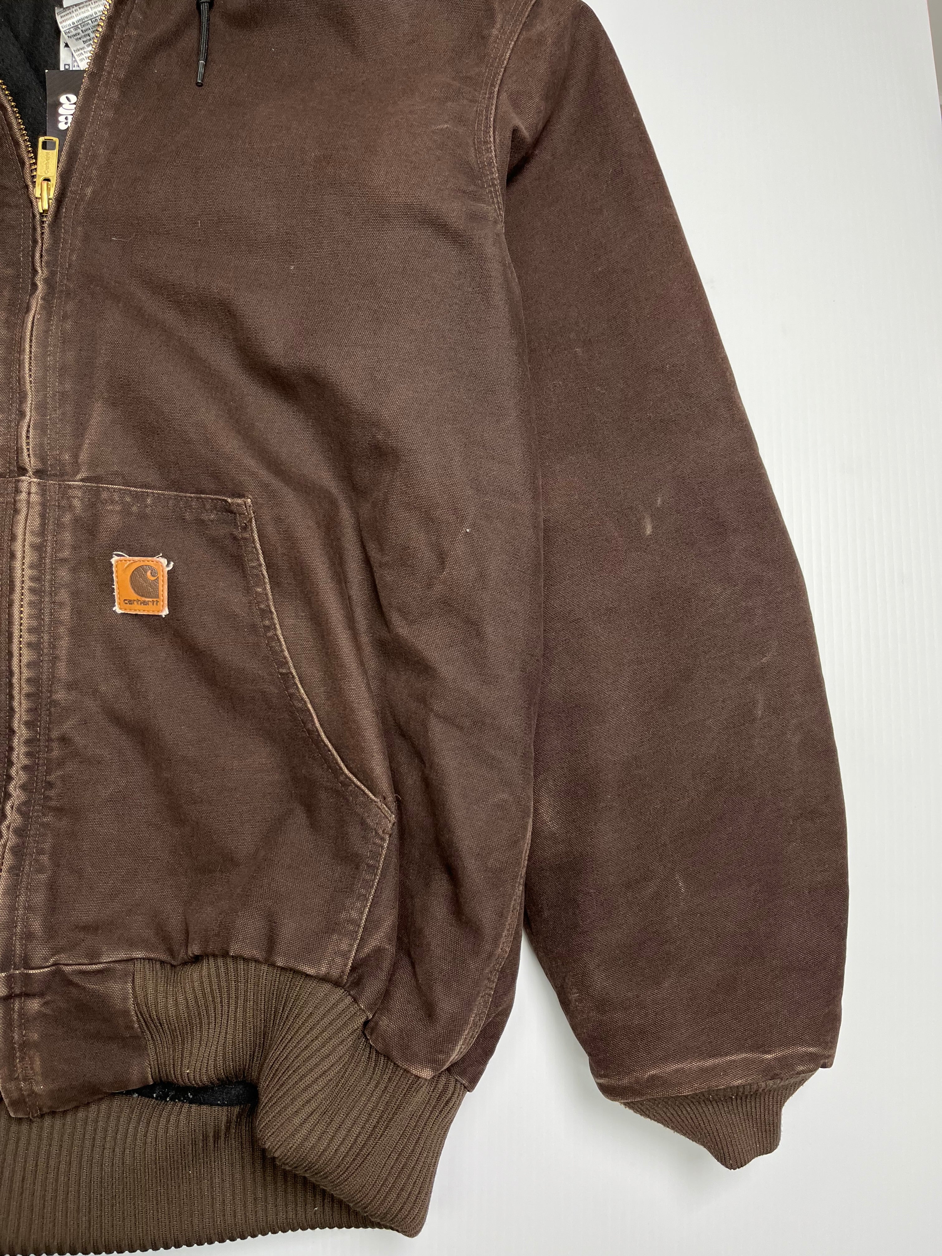 Vintage Carhartt Brown Hooded Jacket XL