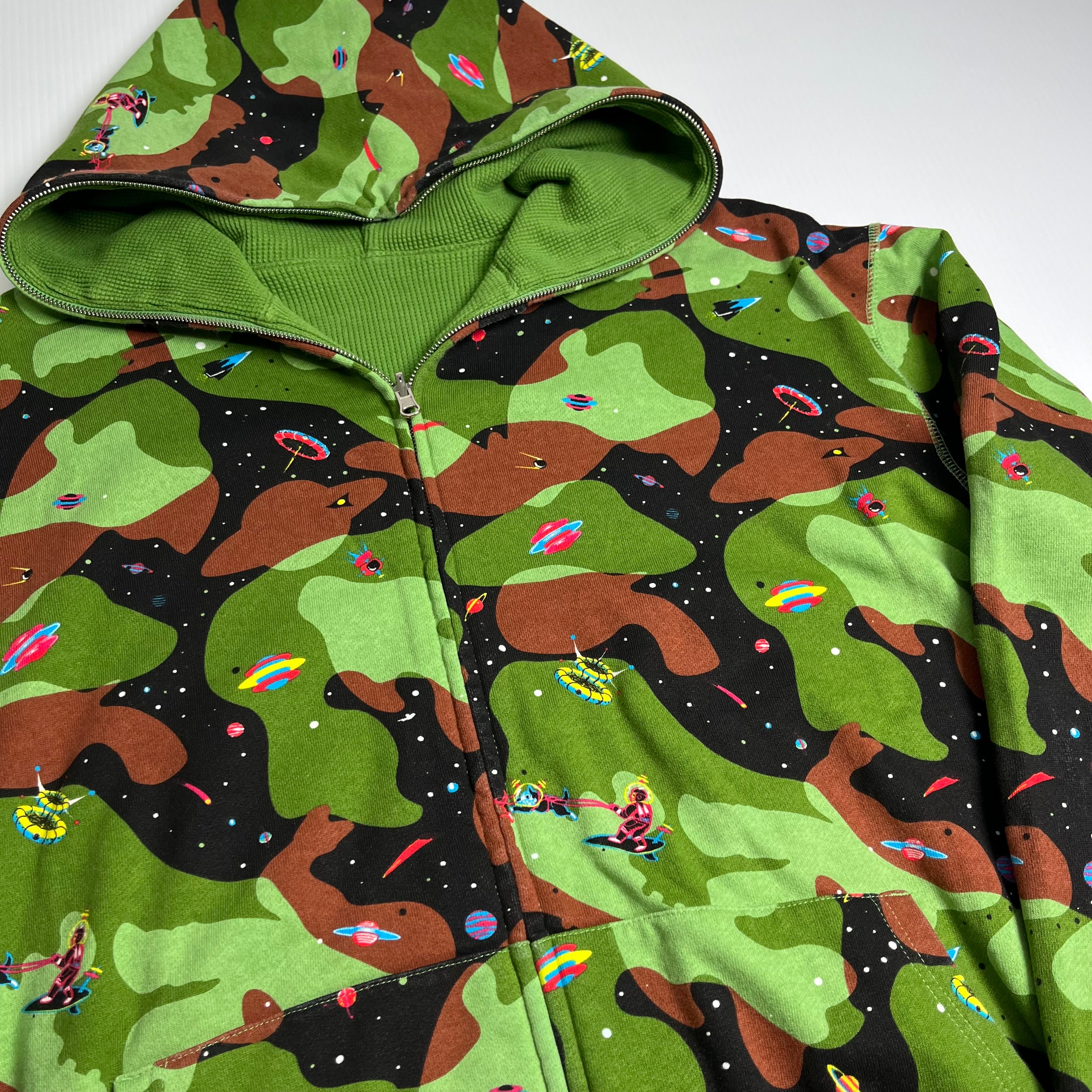 Billionaire Boys Club Ice Cream Space Dogs Zip Hoodie XL