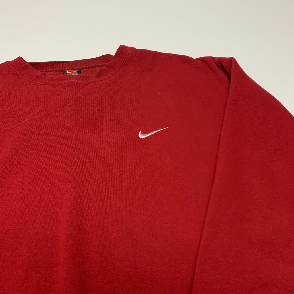 Y2K Red Nike Crewneck XL
