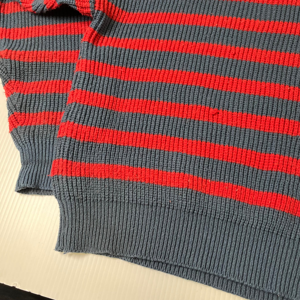 Vintage F.C.O. Striped Knit Sweater M