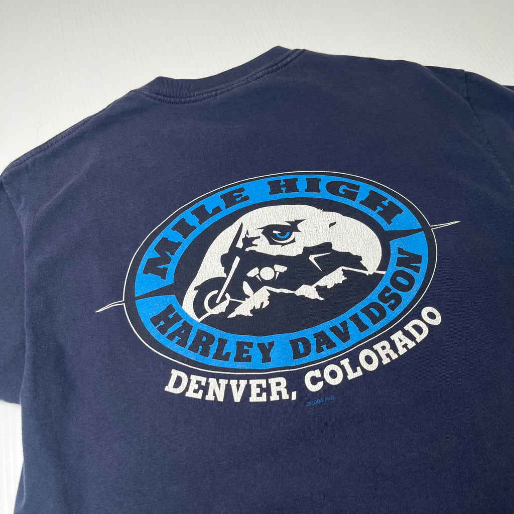 2004 Harley Davidson Denver Graphic Tee M