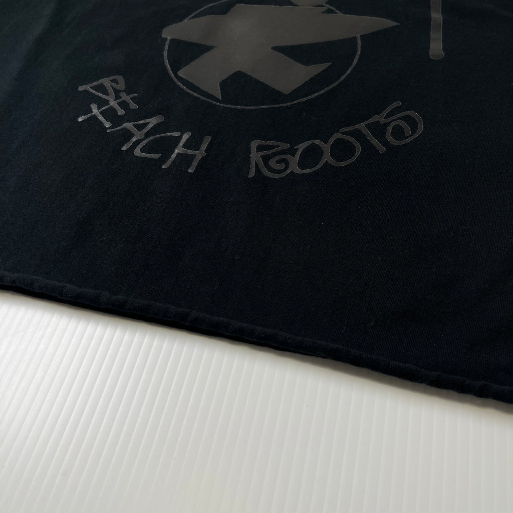 Stussy Beach Roots Cropped Graphic Tee L