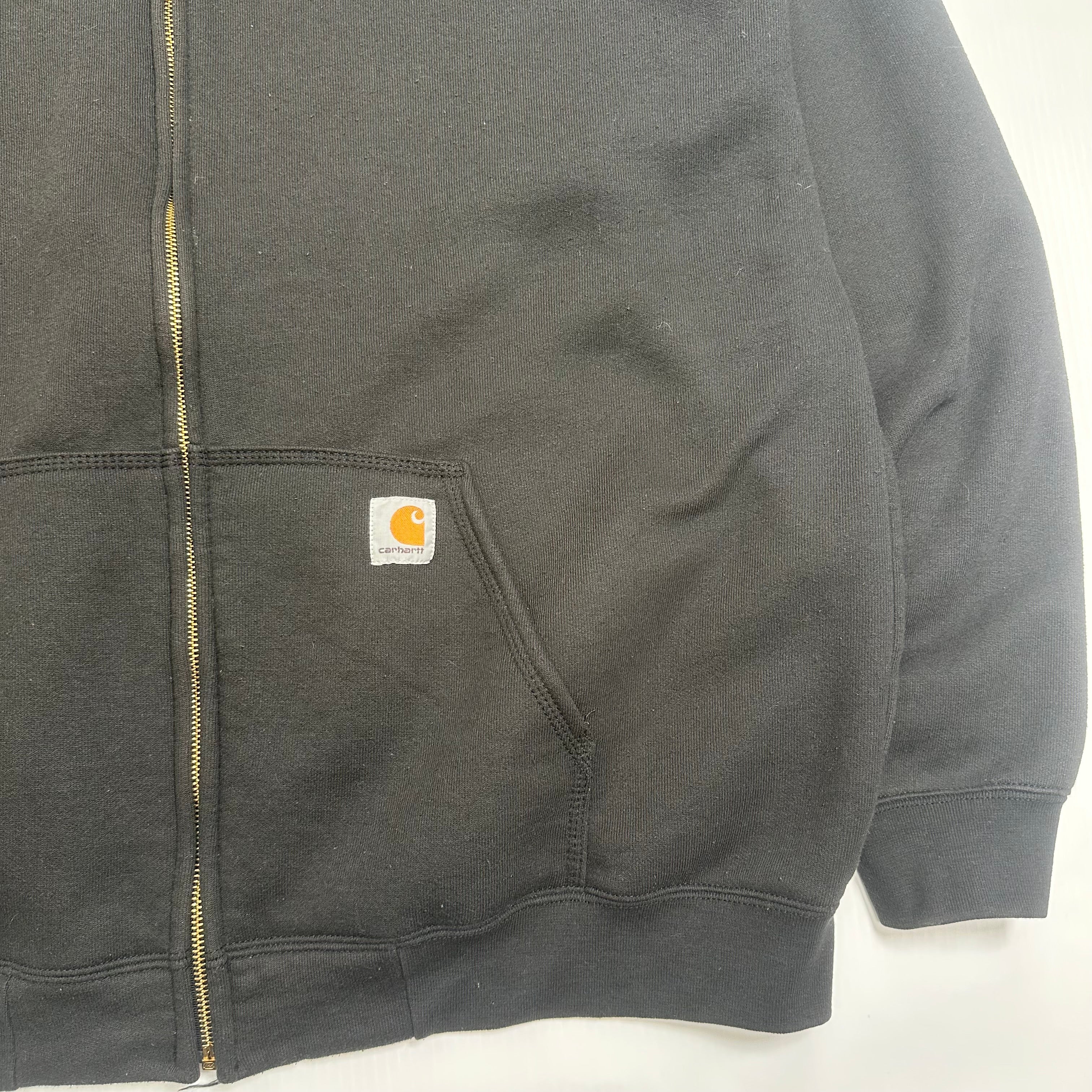 Carhartt Full Zip Pocket Logo Hoodie XL Tall