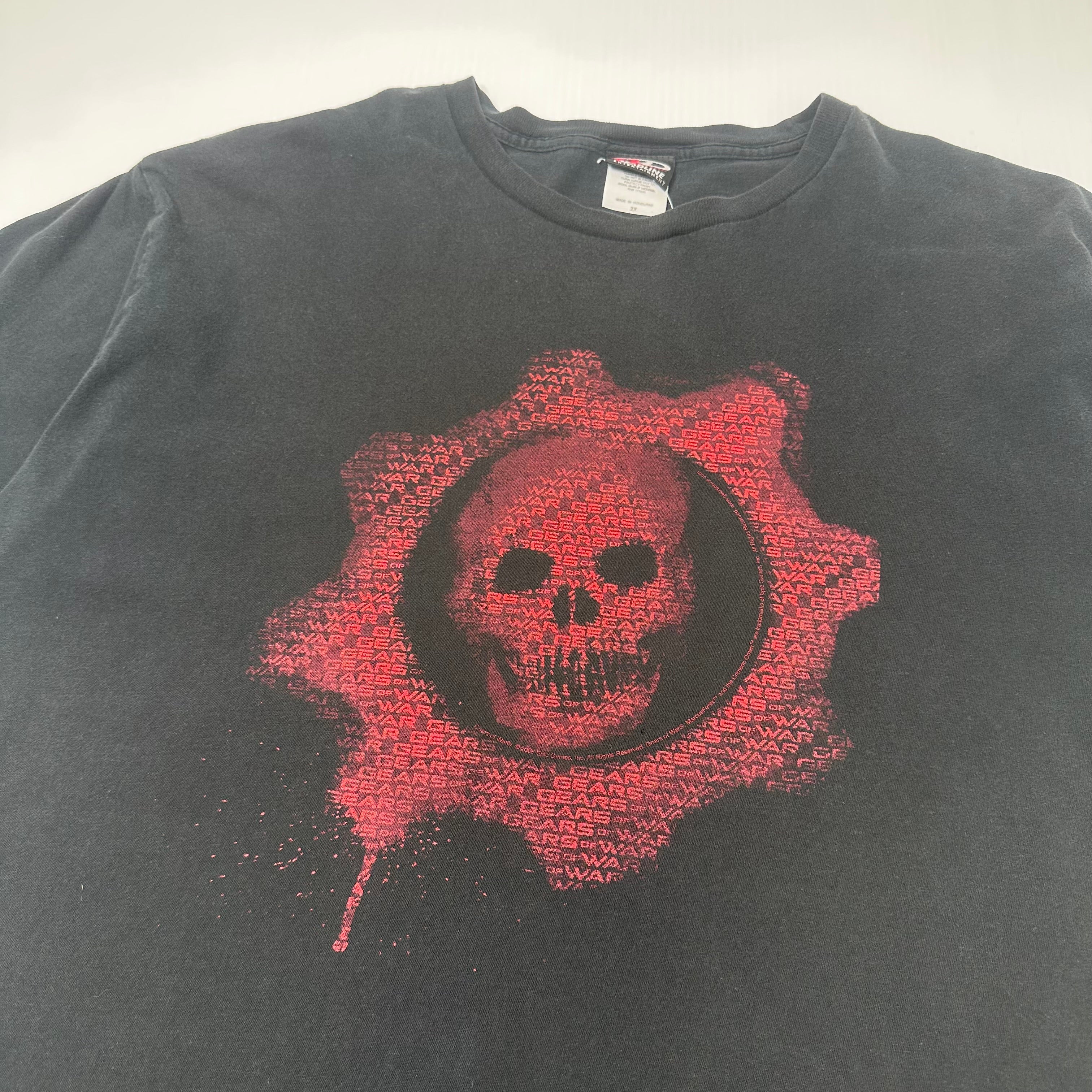 2000s Gears Of War Video Game Promo Tee XXL