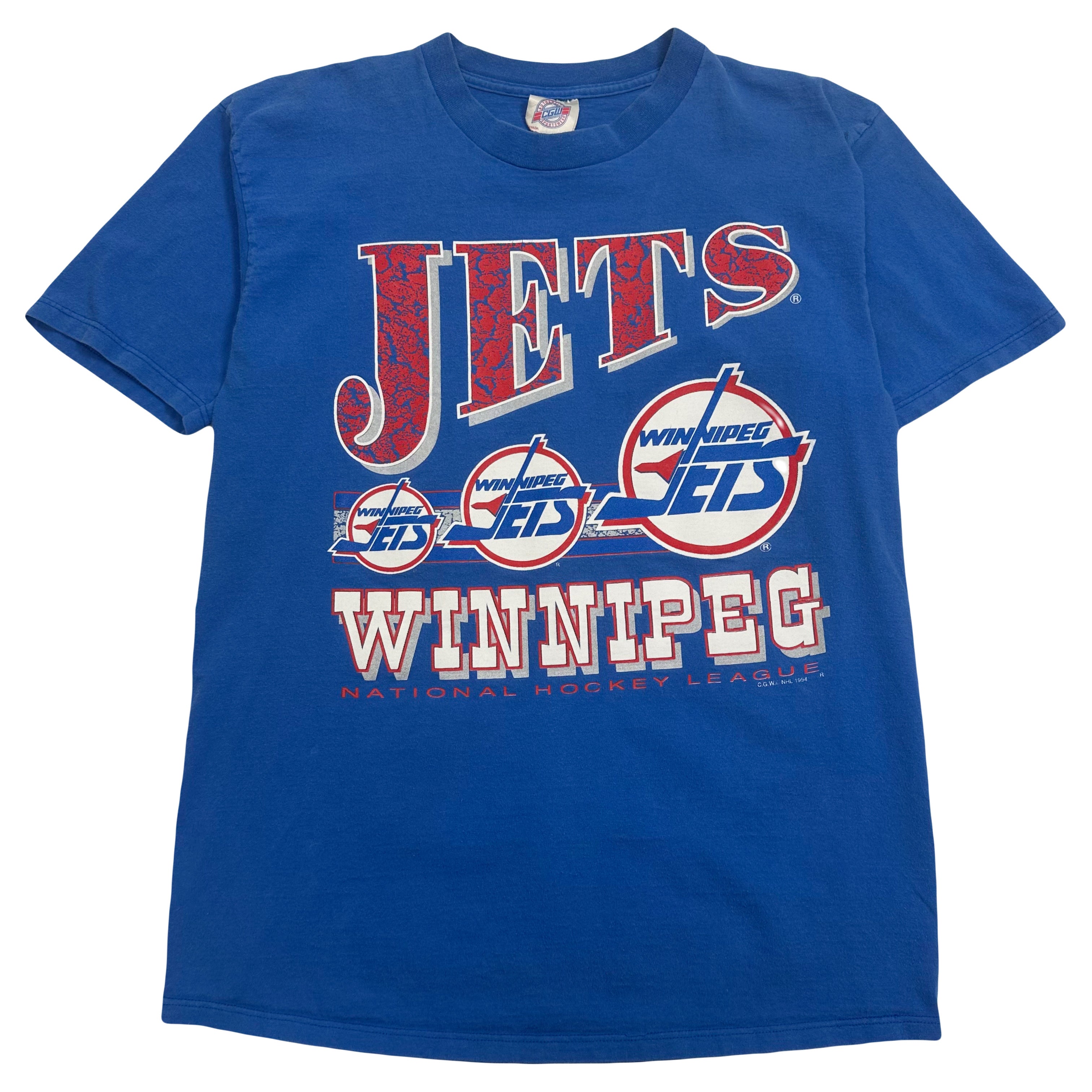 1994 NHL Winnipeg Jets Graphic Tee L