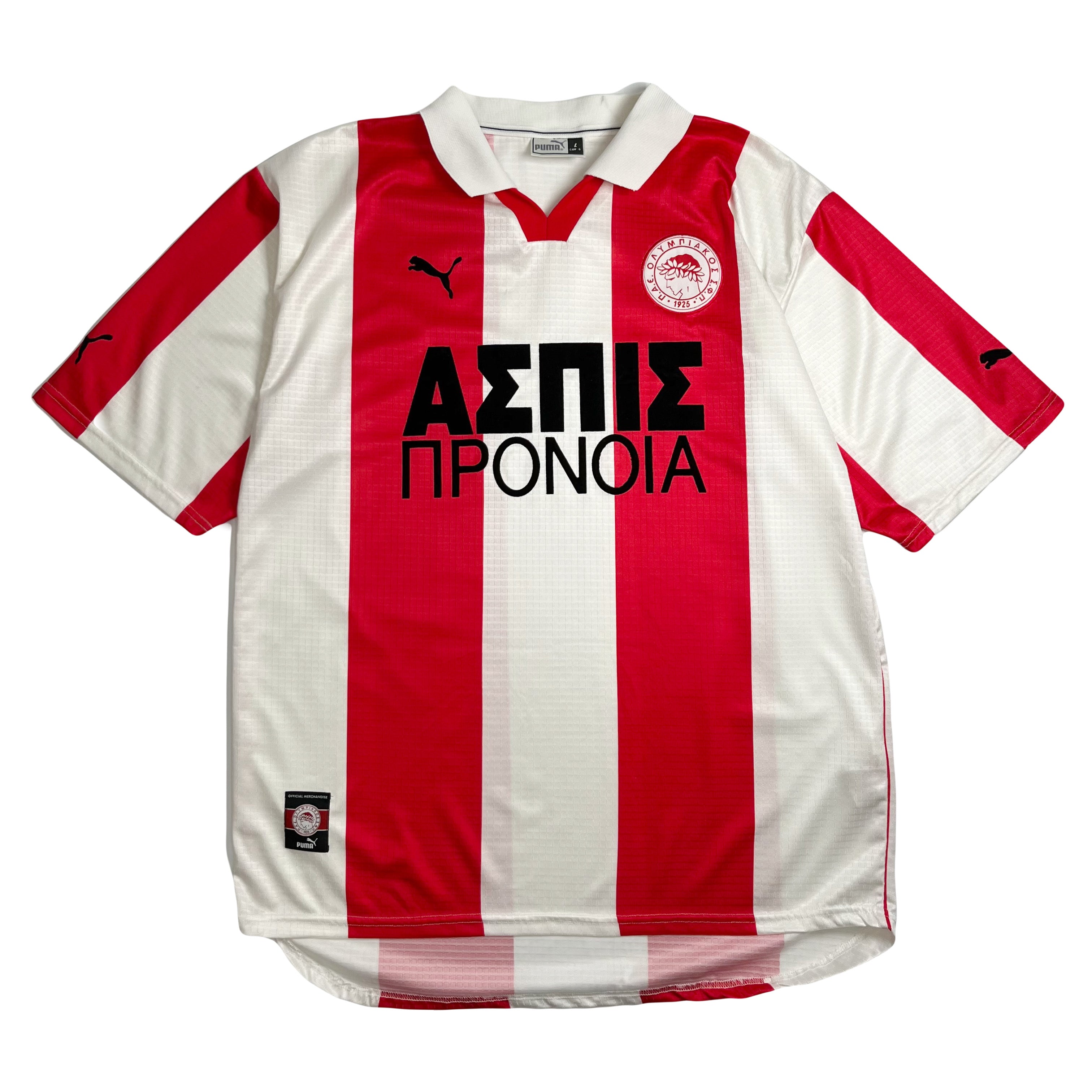 1999-00 Puma Olympiacos Piraeus Home Kit L