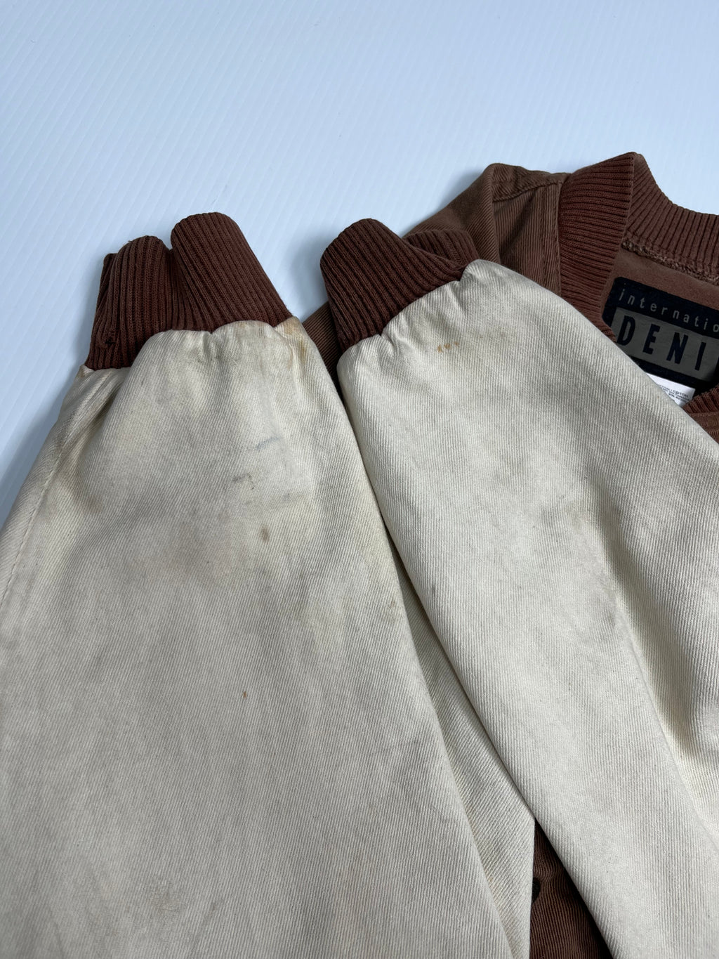 Vintage Denim Two-Tone Jacket M