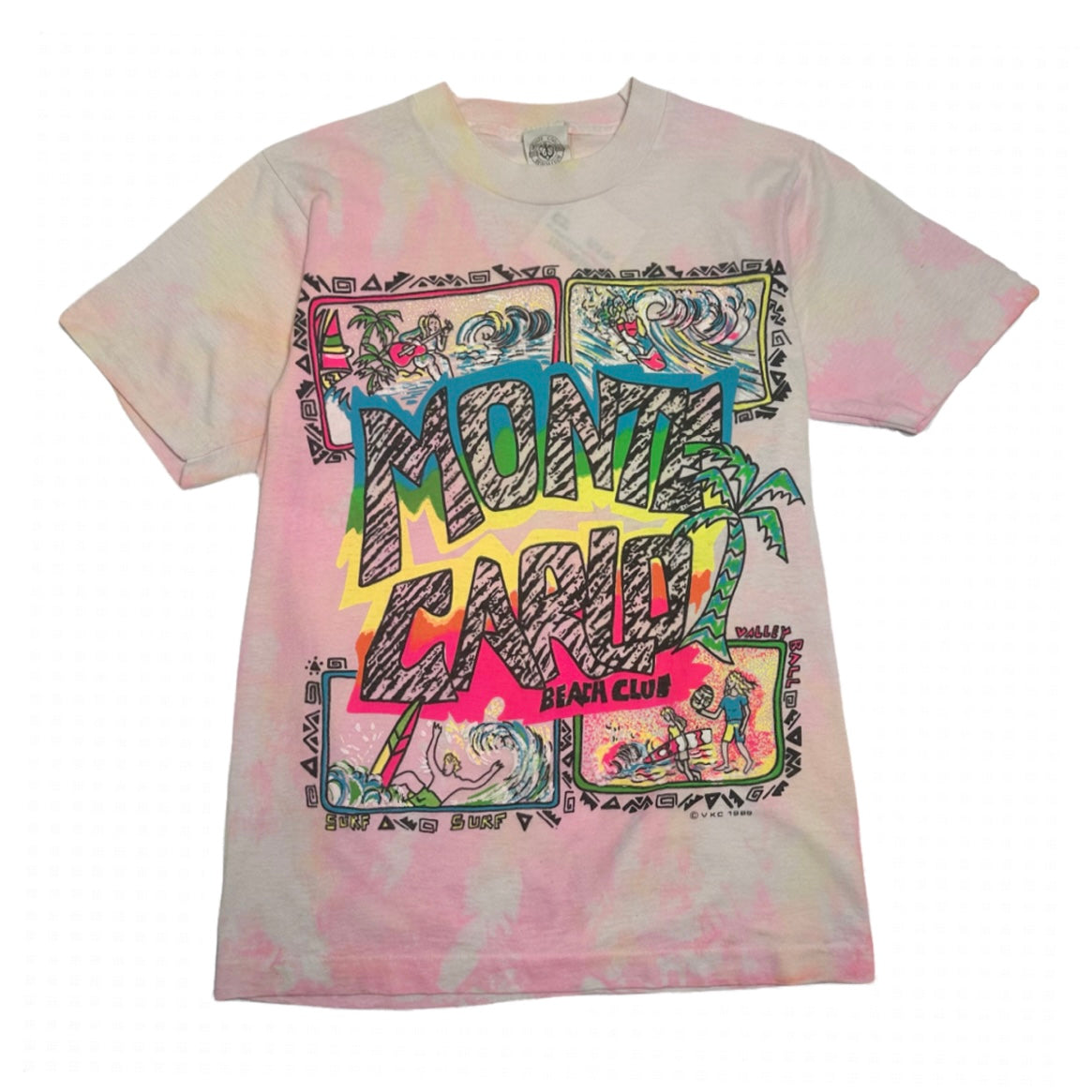 1989 Monte Carlo Beach Club Tee XS