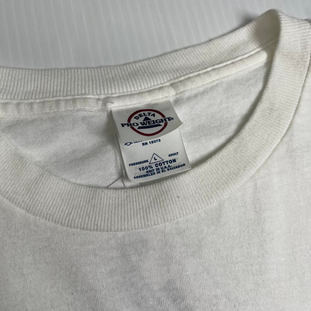 Vintage Chevy Racing Flames Graphic Tee L