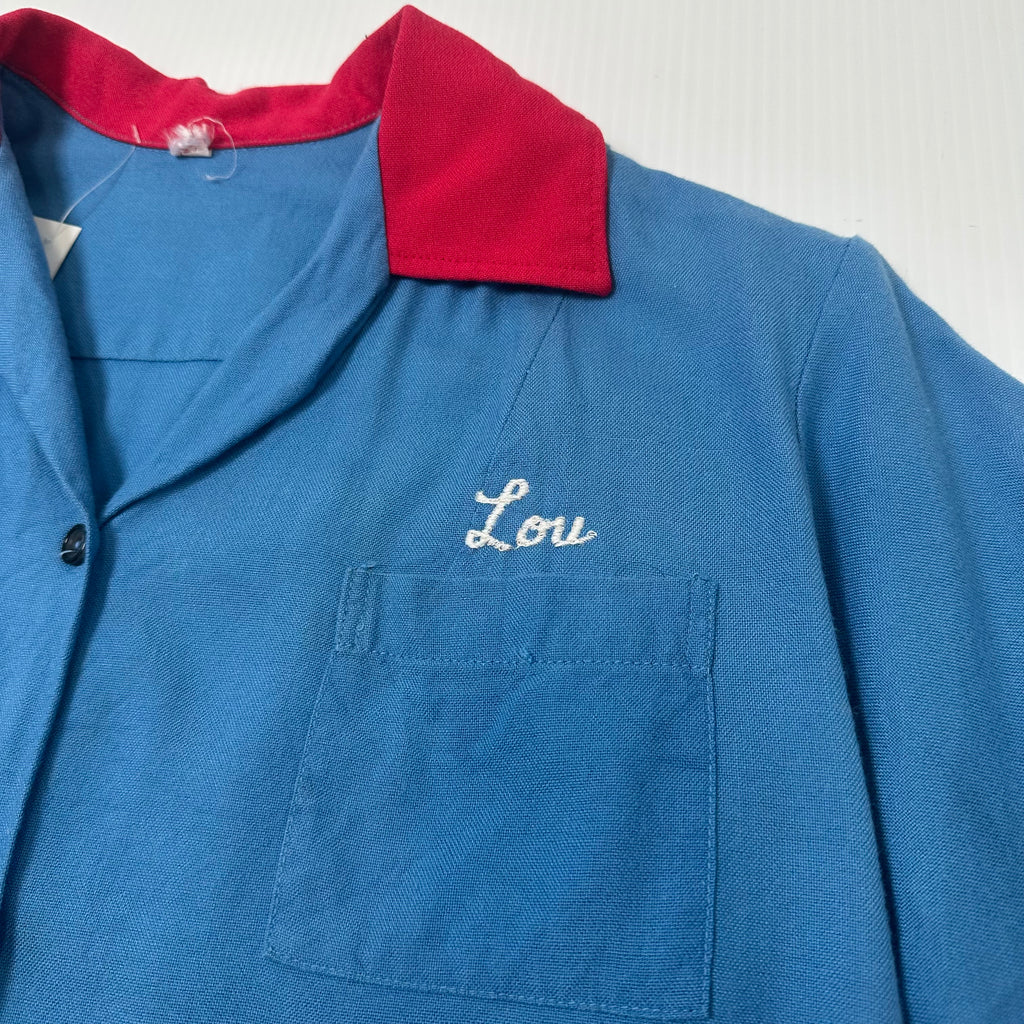 1984 Scandia Short Sleeve Bowling Shirt S