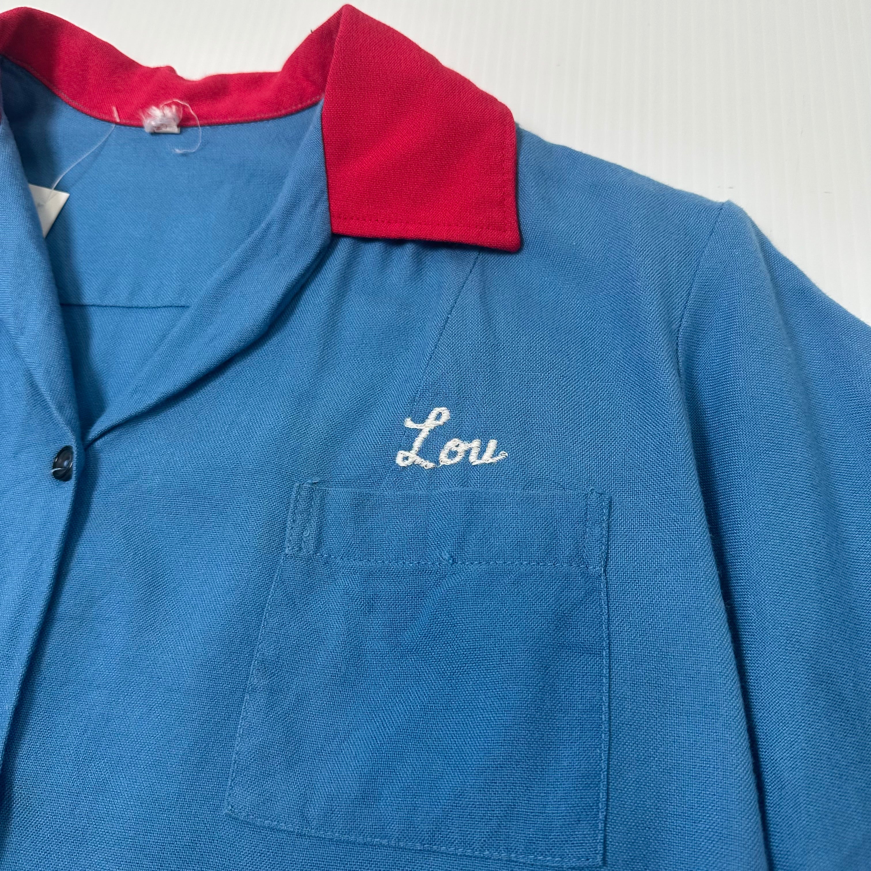 1984 Scandia Short Sleeve Bowling Shirt S