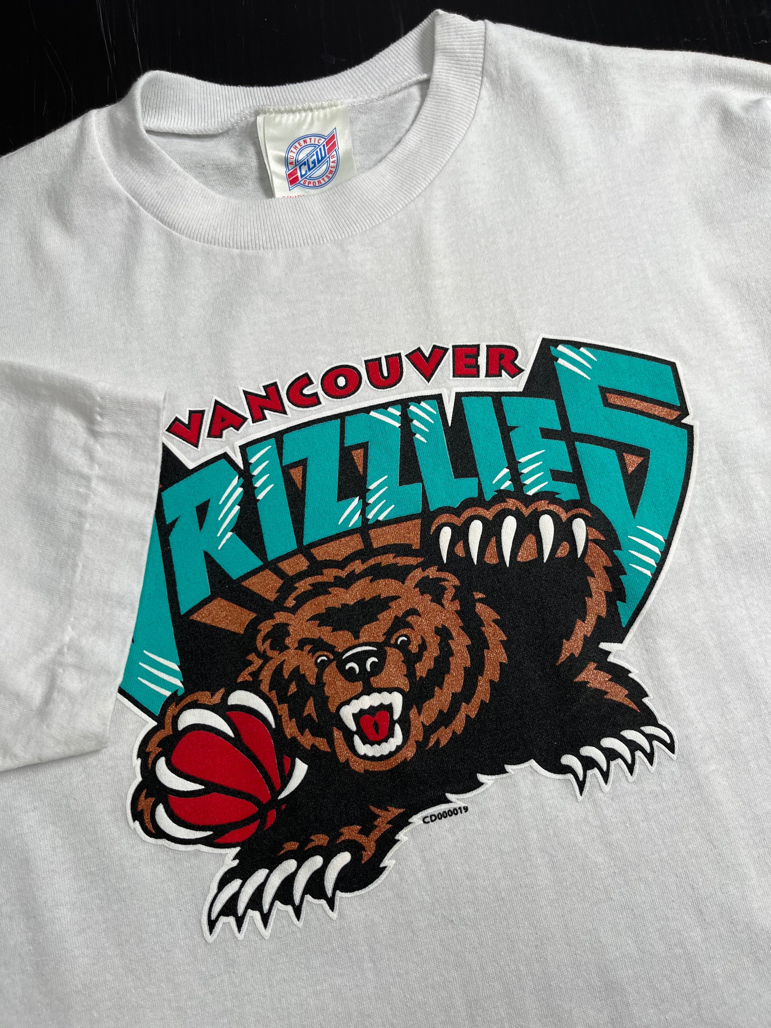 Vintage Starter Vancouver Grizzlies Logo Tee Women's XL