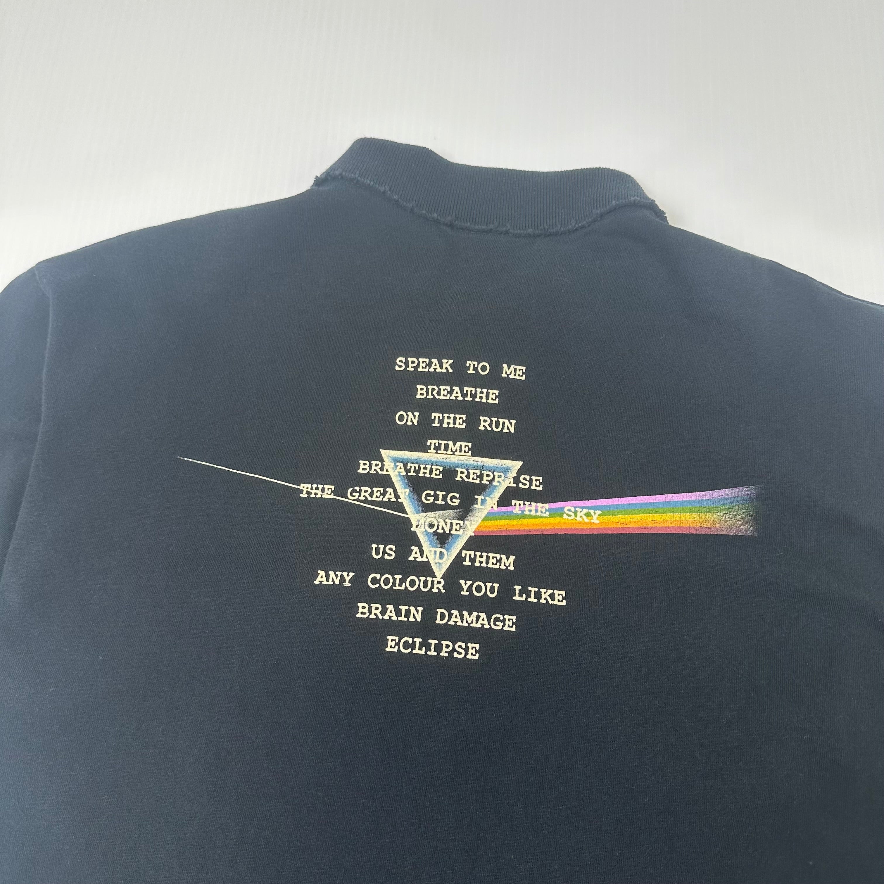2005 Pink Floyd Polo Short Sleeve Tour Shirt L