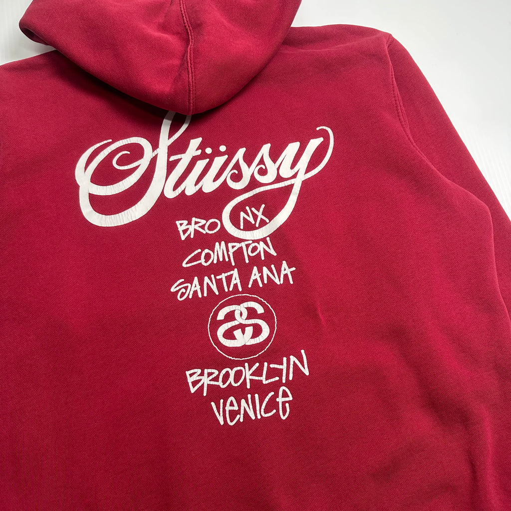 Stüssy International Cities Hoodie L