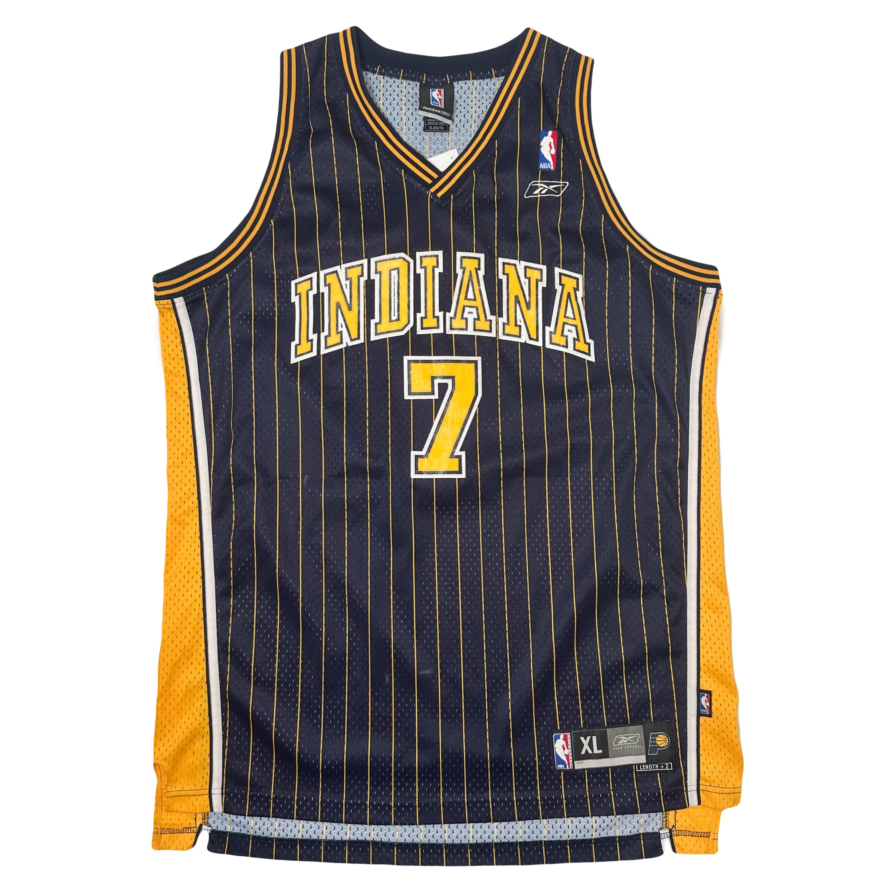 Adidas Indiana Pacers O’Neal #7 Pinstripe Jersey XL